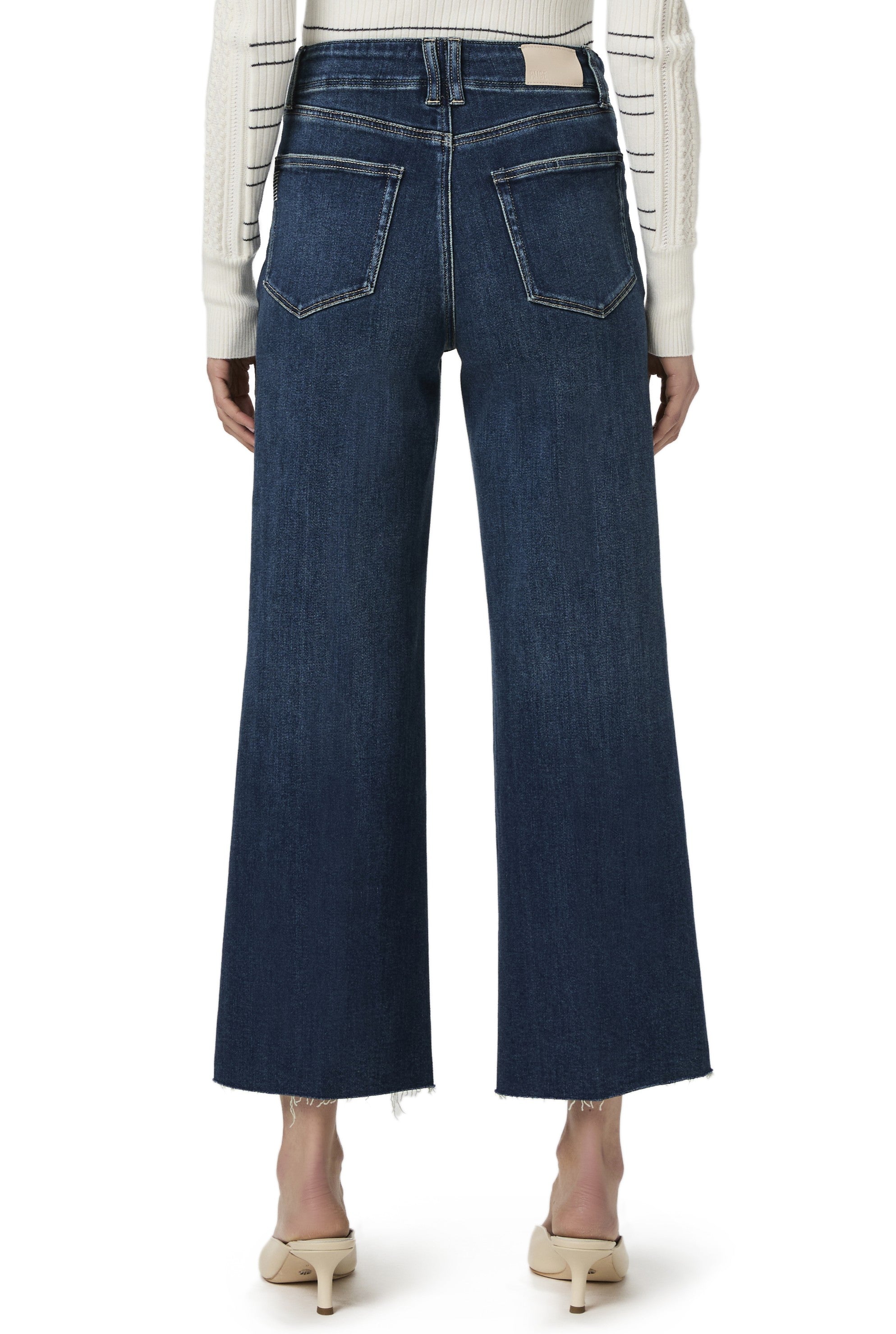 Anessa with Set in Pockets + Raw Hem