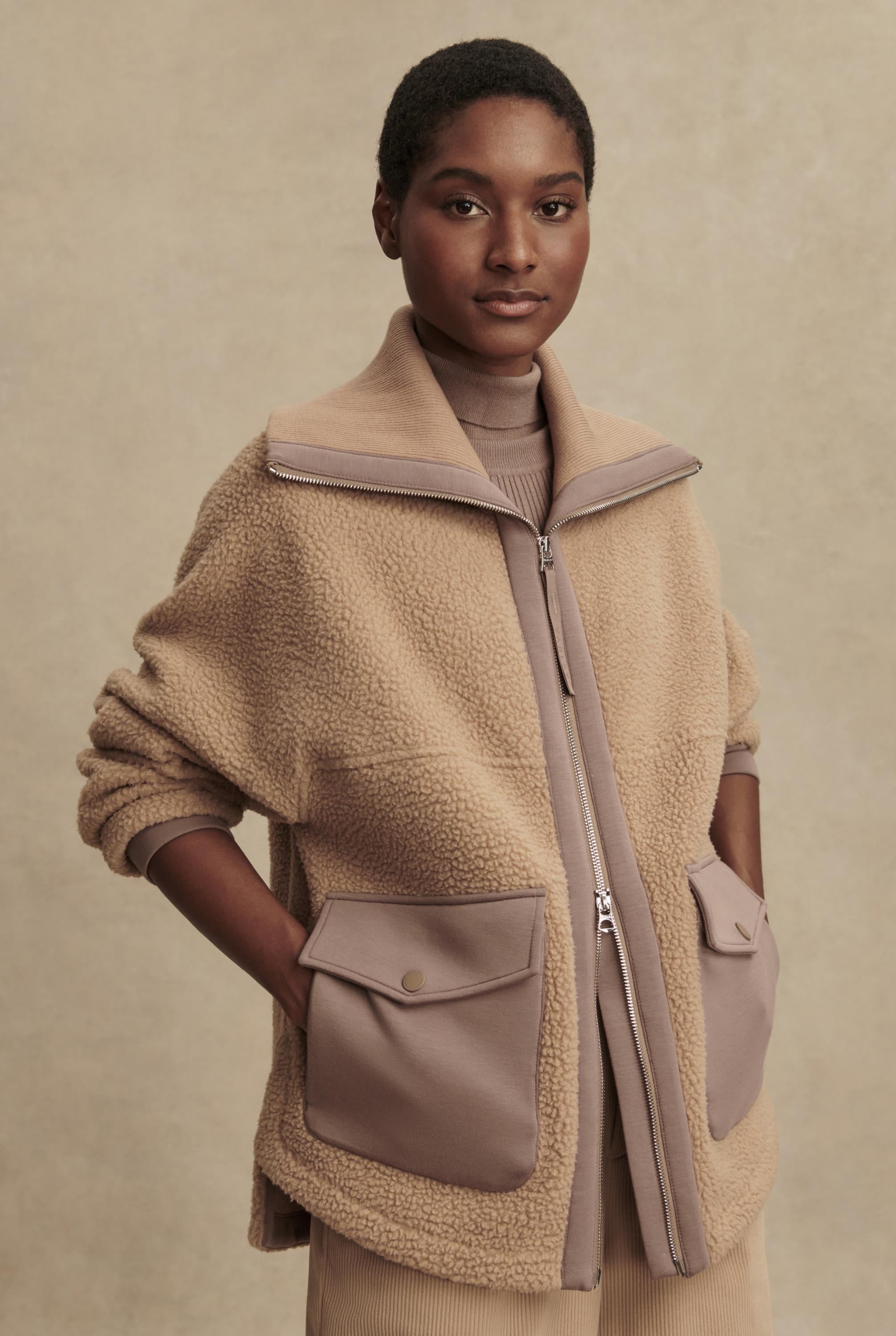 Eleanor Patch Pocket Fleece