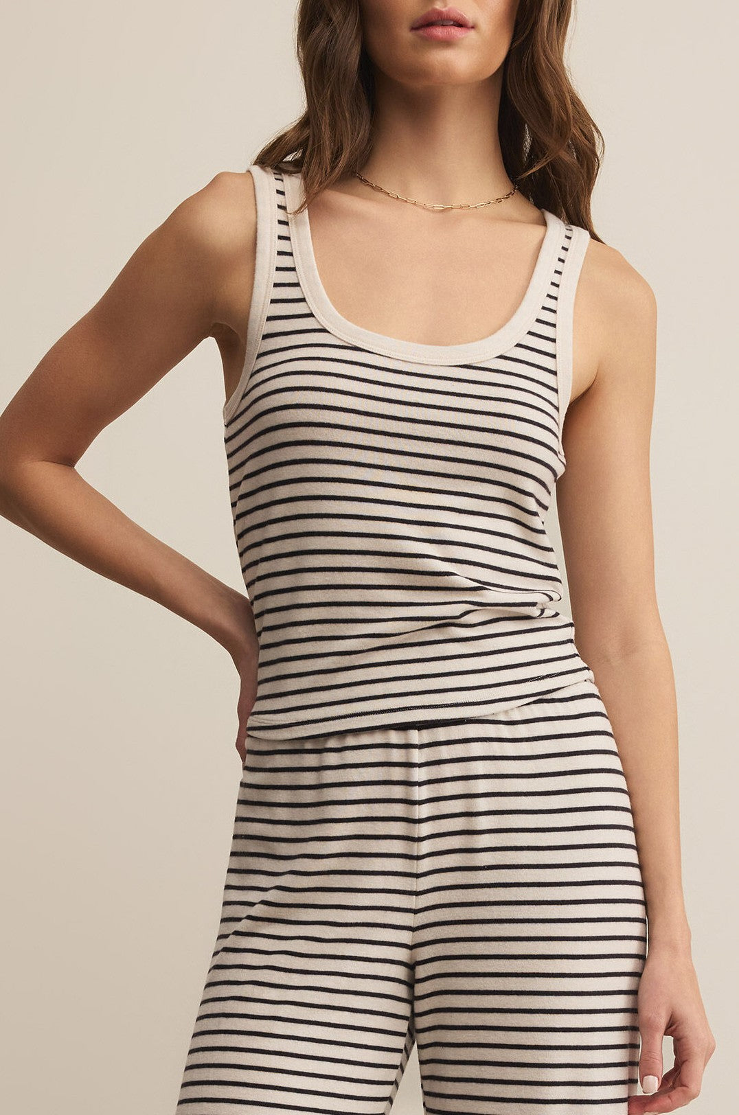 Luxe Stripe Tank