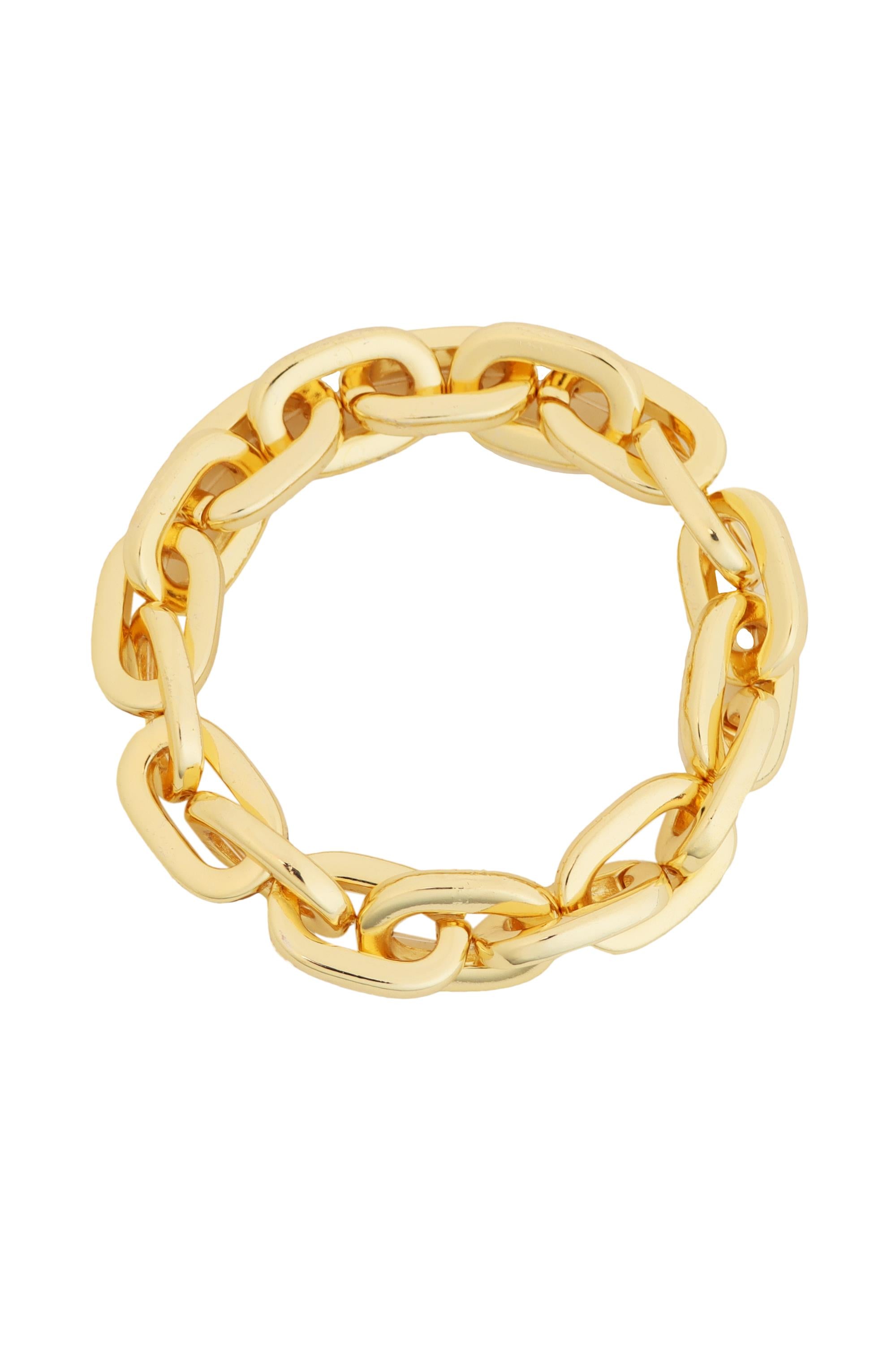 Gold Link Stretch Bracelet
