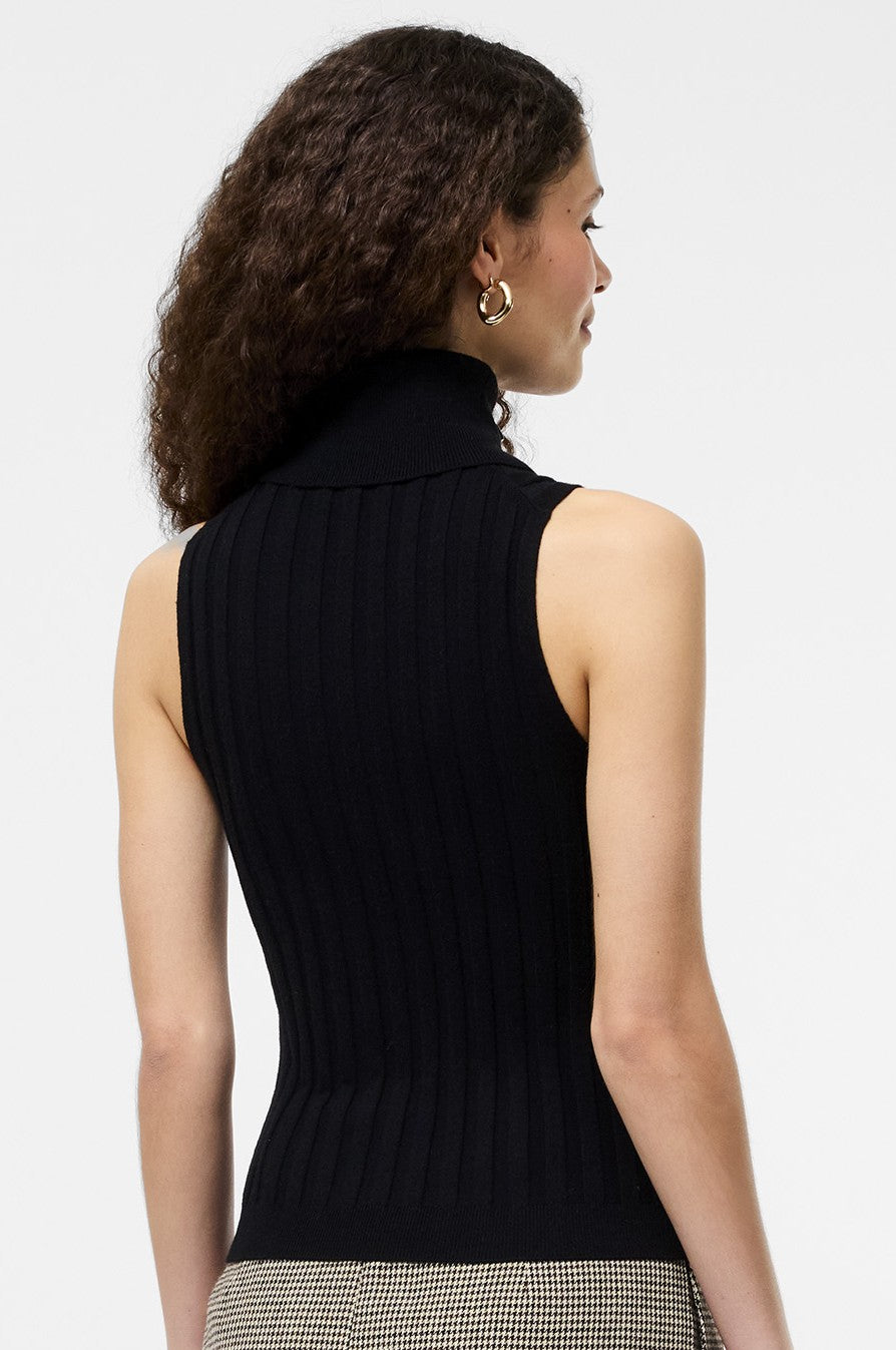Turtleneck Tank Sweater
