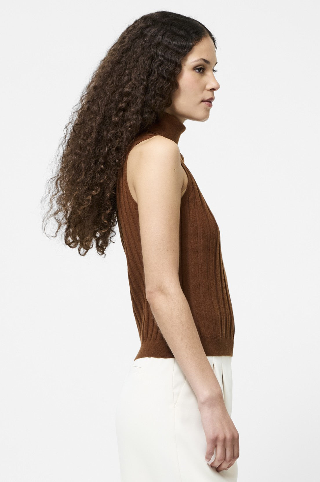 Turtleneck Tank Sweater