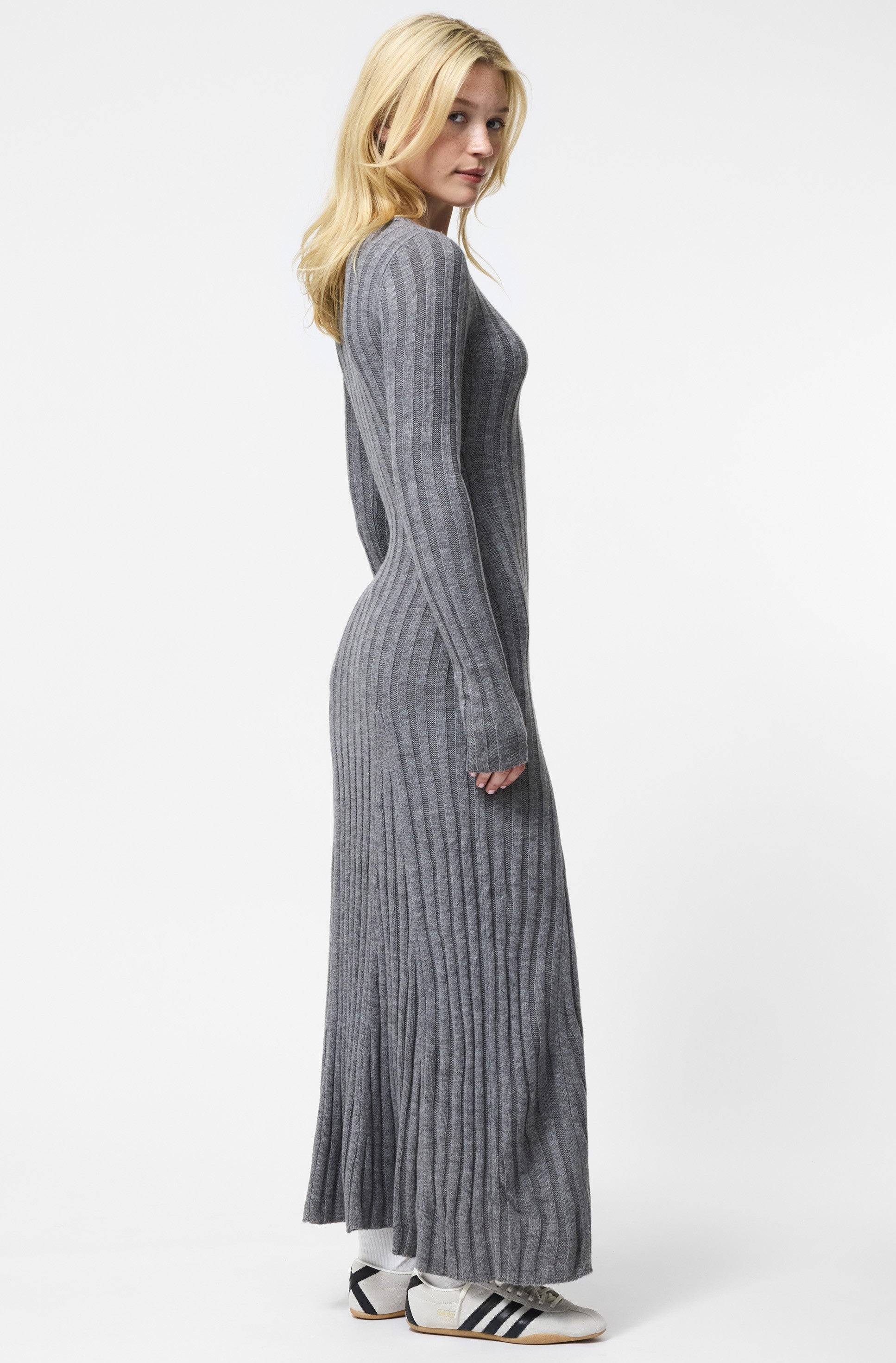 Babysoft Fit N Flare Midi Dress