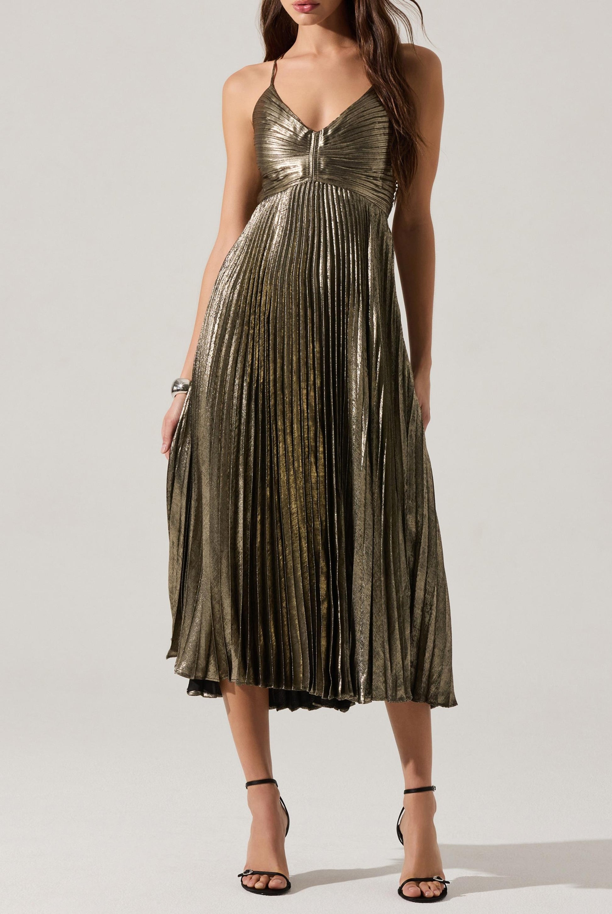 ASTR Blythe Dress - Black Gold ASTR Blythe Dress - Black Gold