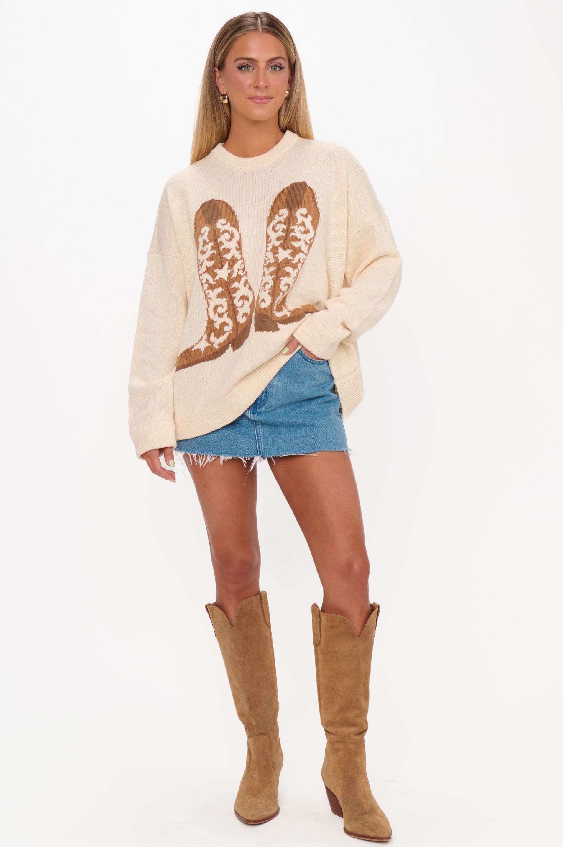 Stay A While Sweater