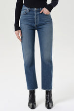 90s Pinch Waist Crop In Overcast