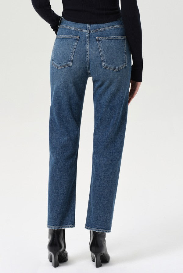 90s Pinch Waist Crop In Overcast