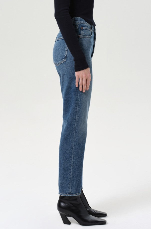 90s Pinch Waist Crop In Overcast