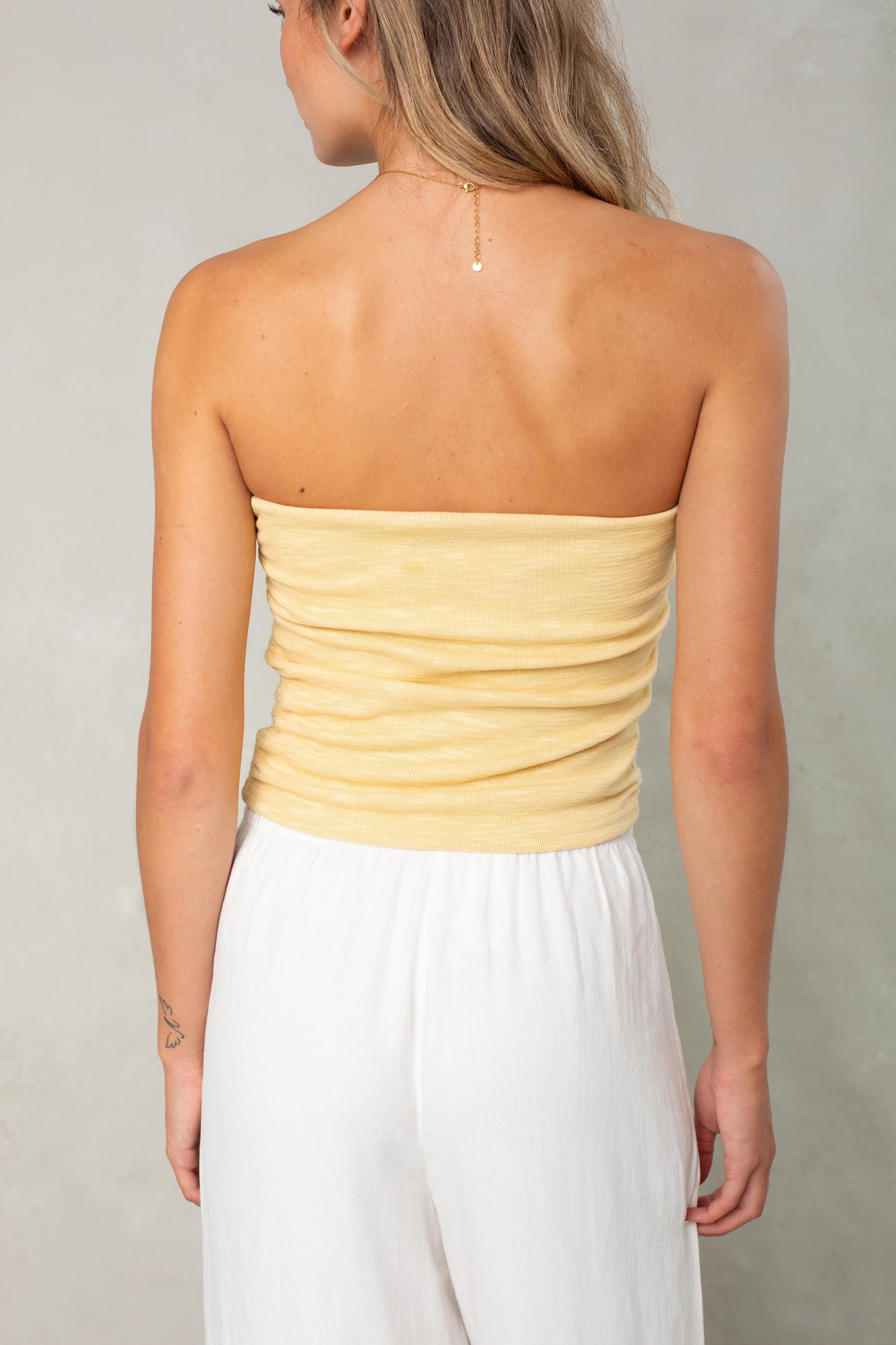 Becky Strapless Top