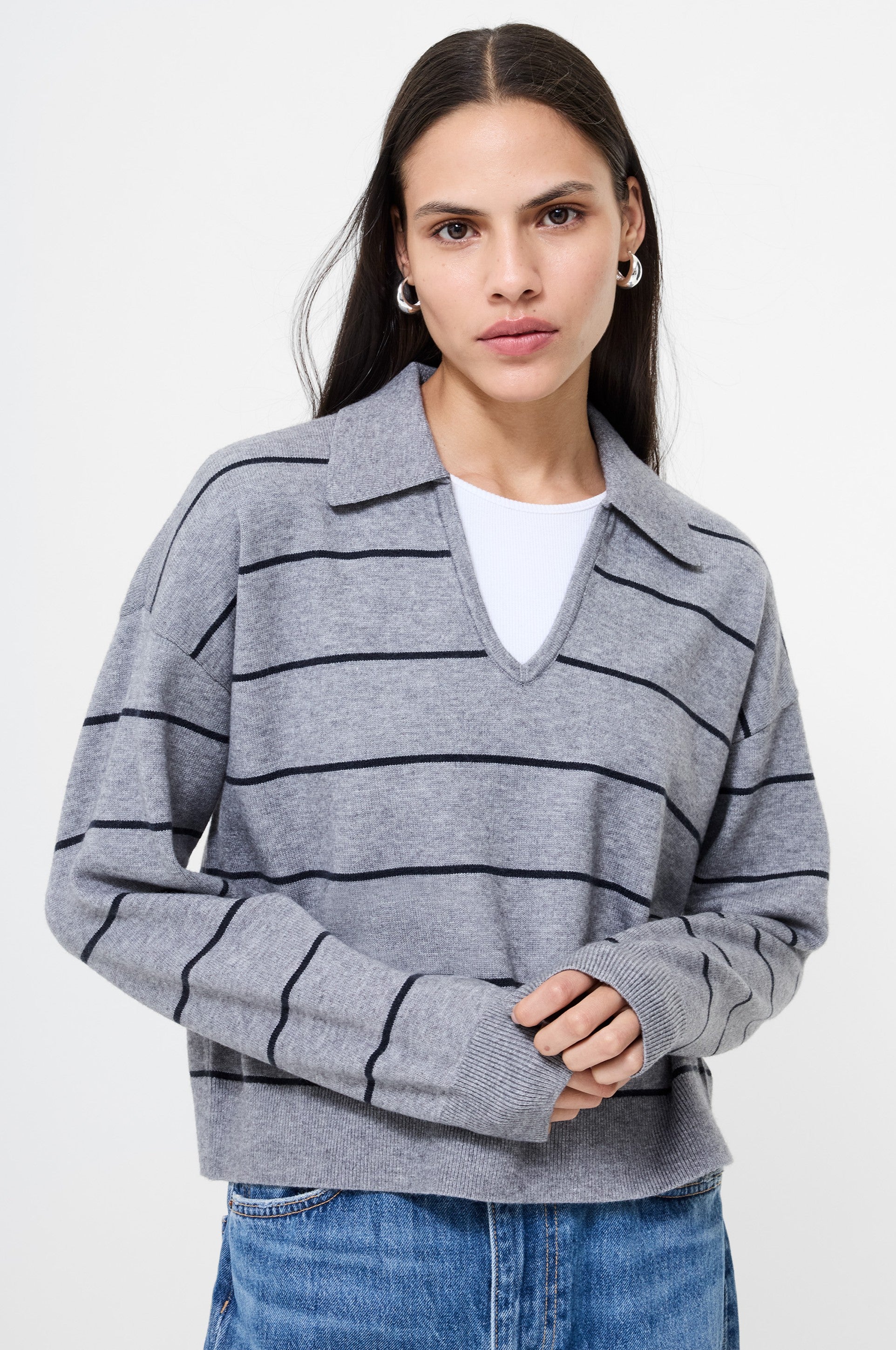 Sloane Knit Stripe Pull Over