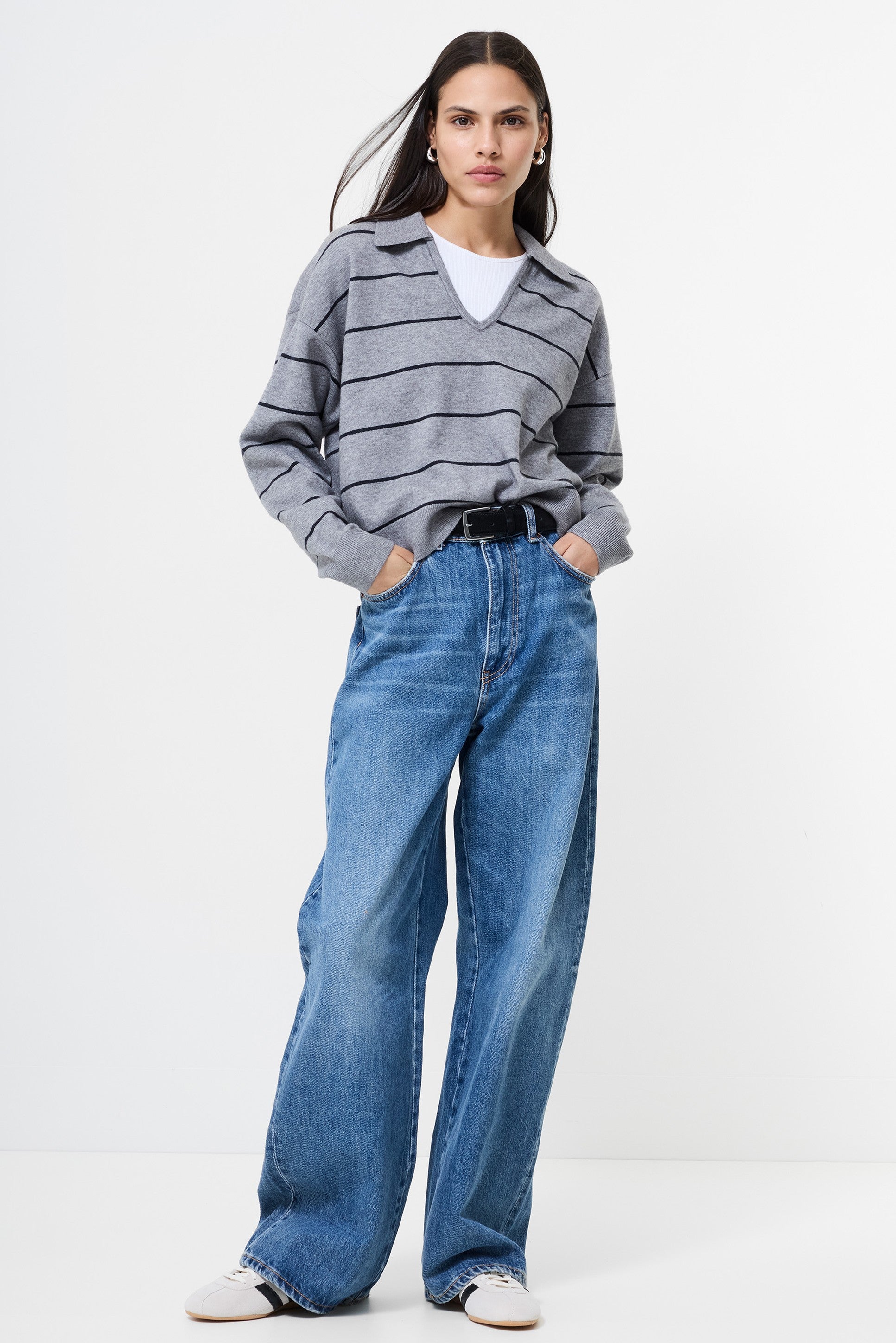 Sloane Knit Stripe Pull Over