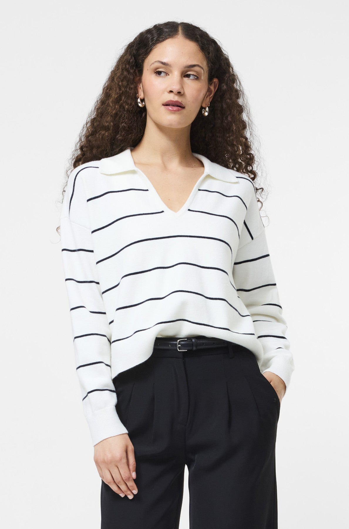 Sloane Knit Stripe Pull Over