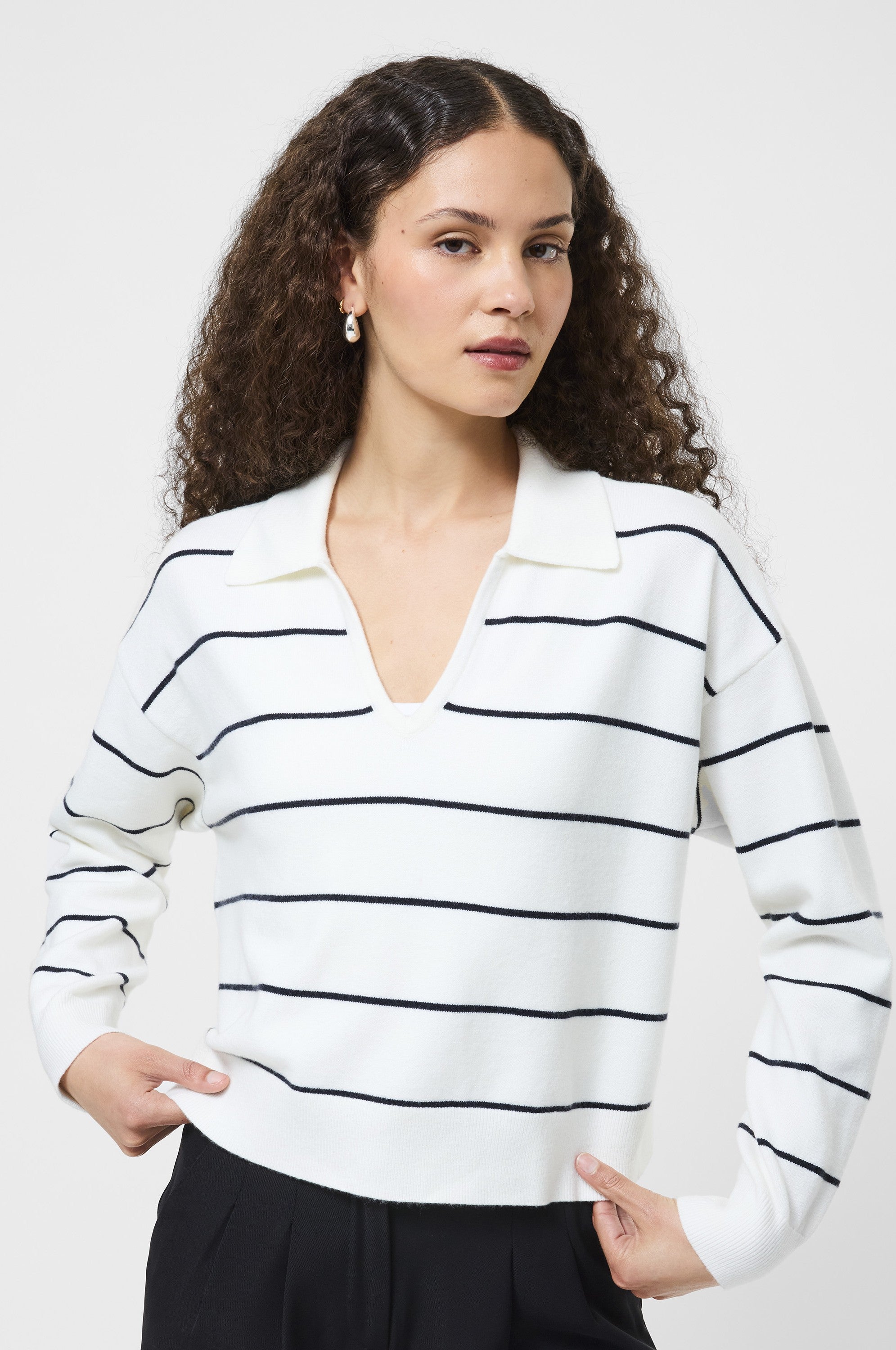 Sloane Knit Stripe Pull Over