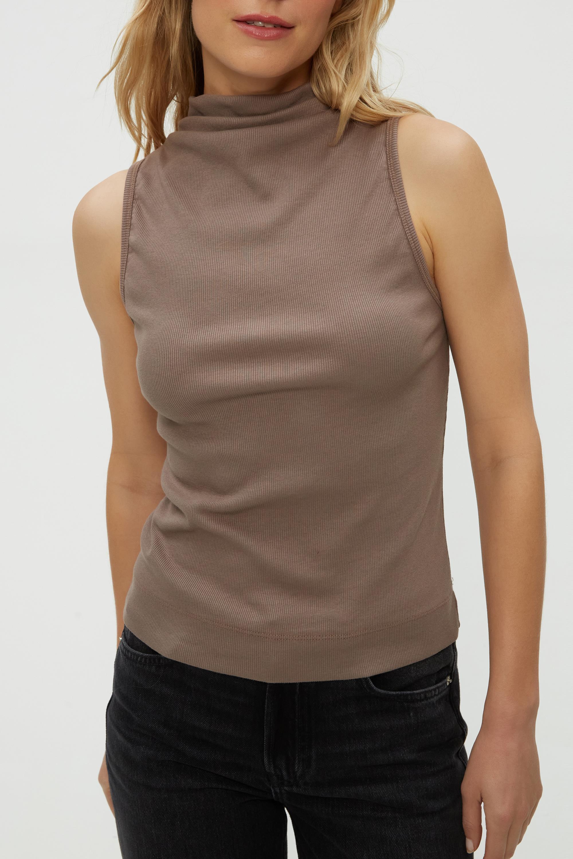 Chiara Drape Neck Tank