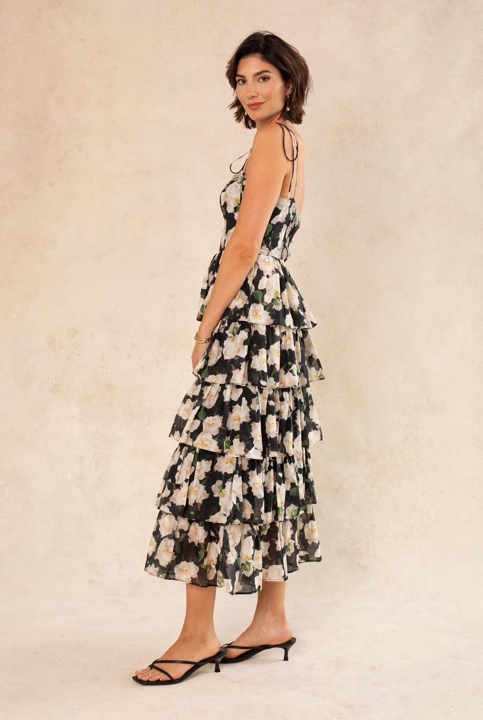 Farrah Tiered Maxi Dress