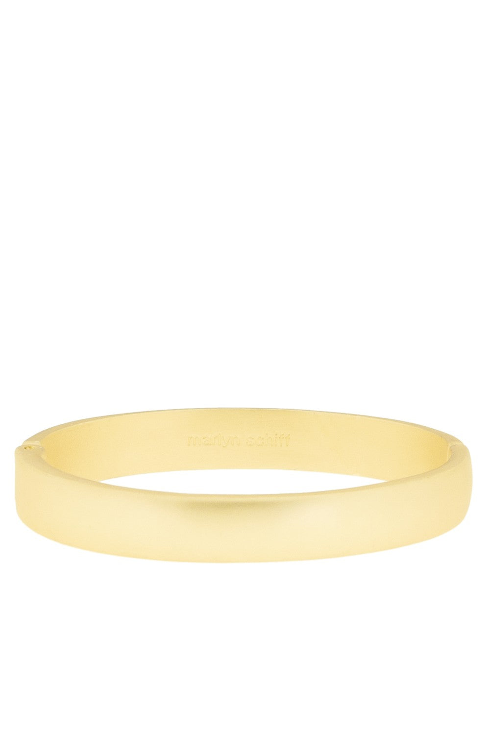 Wide Flat Hinge Bangle
