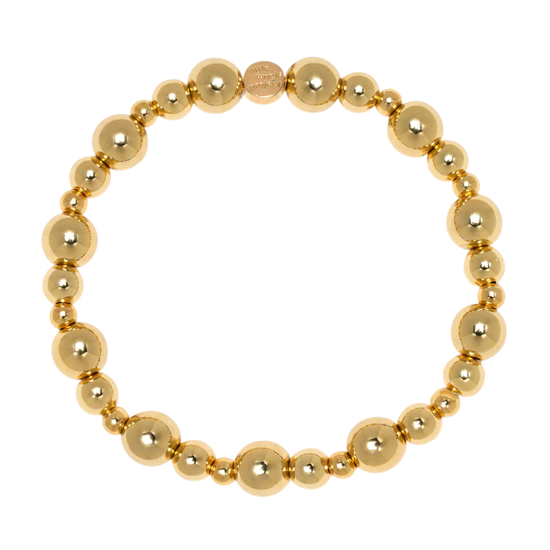 Gold Bubbles Base Bracelet