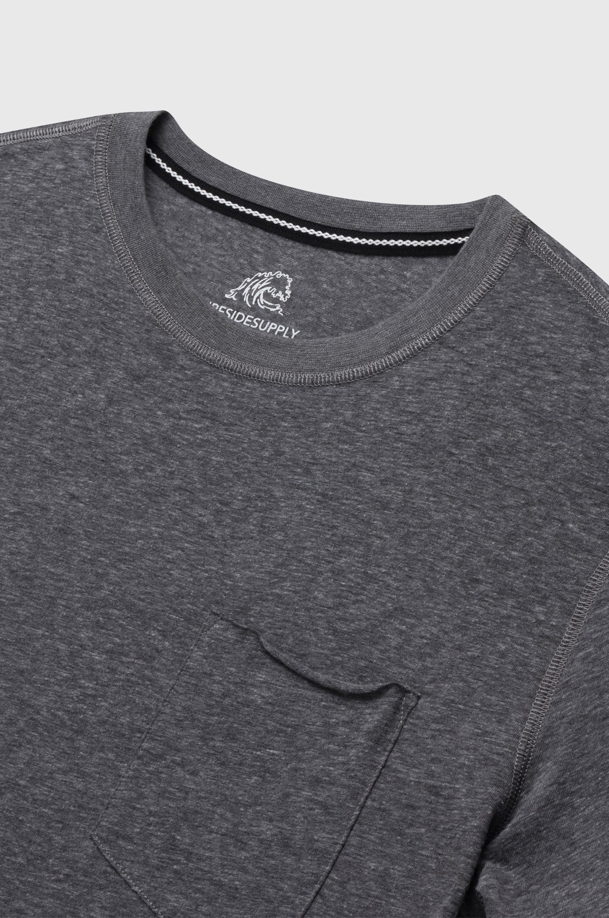 Nick Short Sleeve Slub Pocket Tee