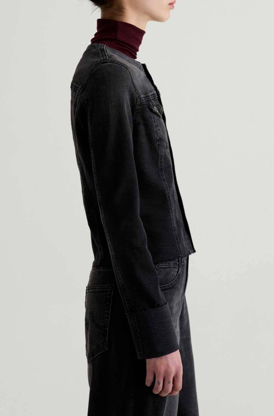 Black Denim Robyn Jacket