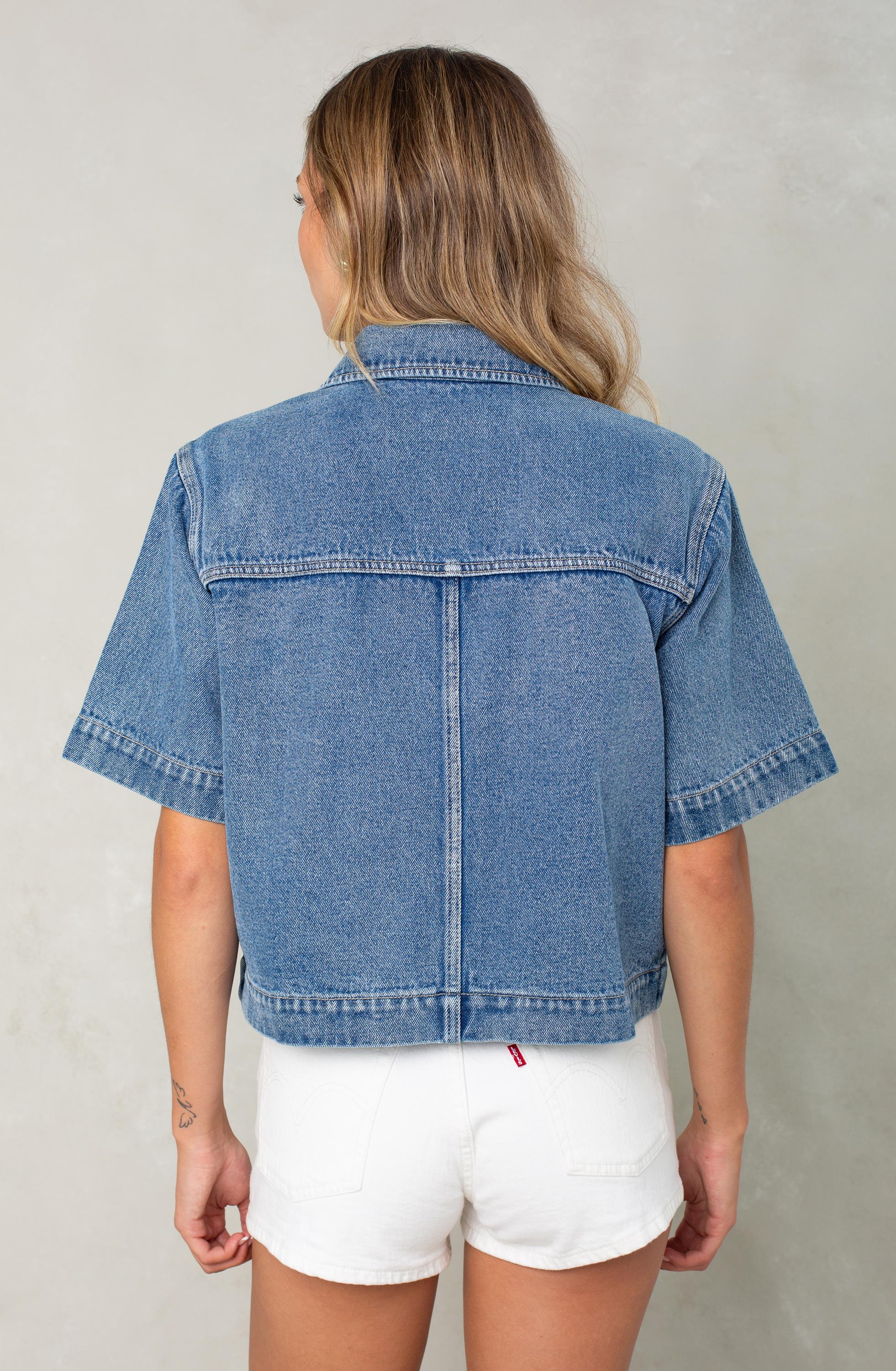 Dede Short Sleeve Denim Jacket