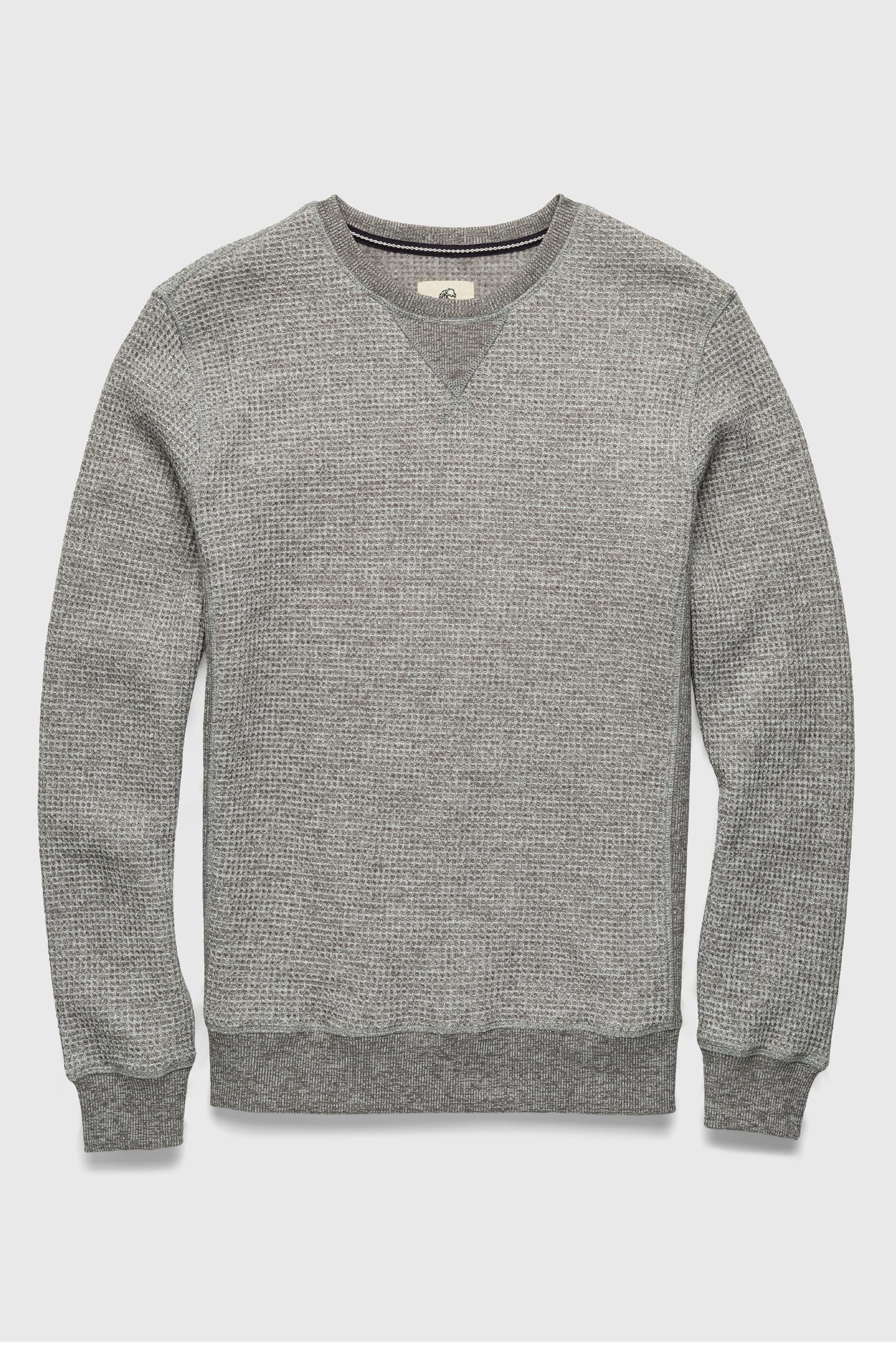 Waffle Thermal Crewneck