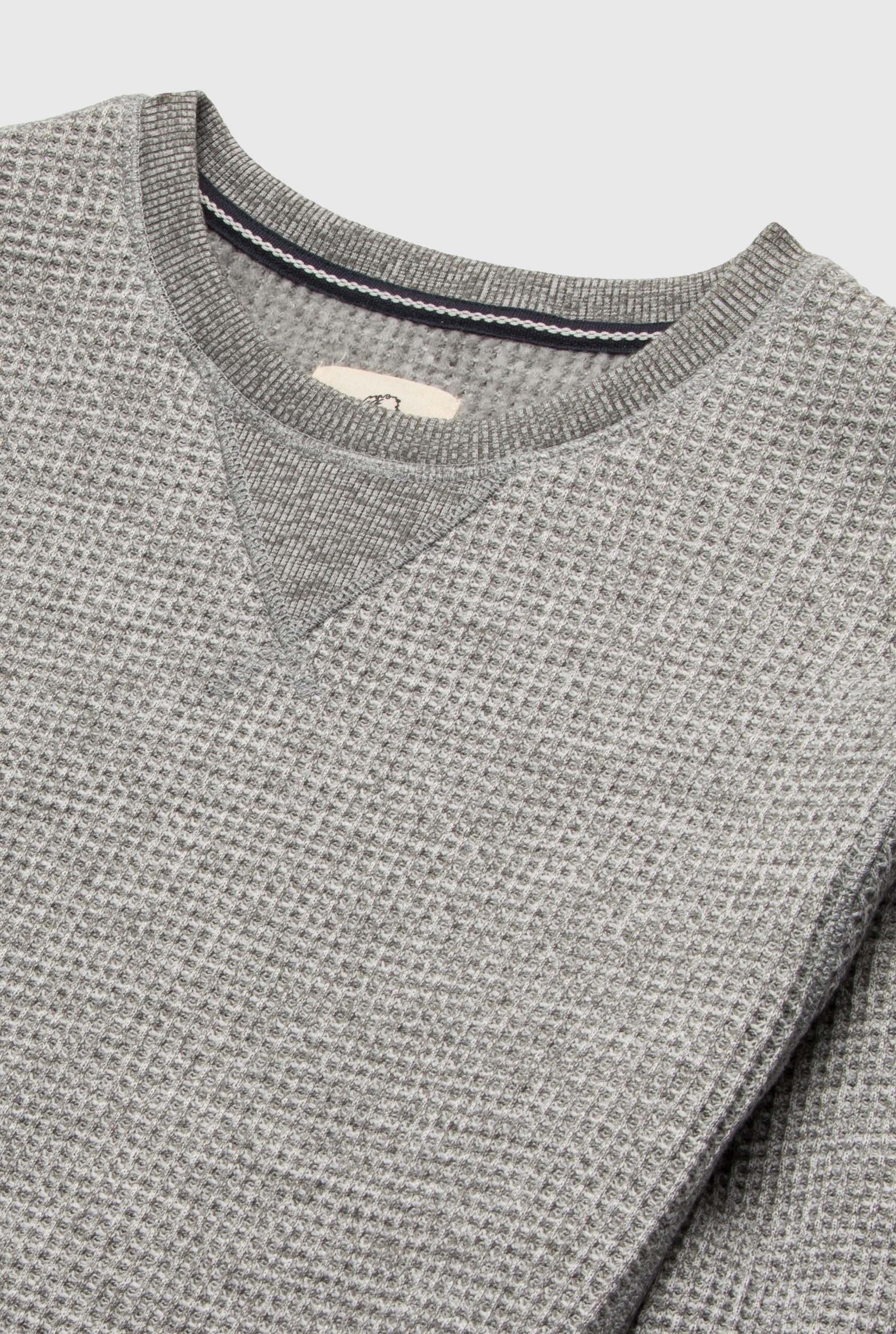 Waffle Thermal Crewneck