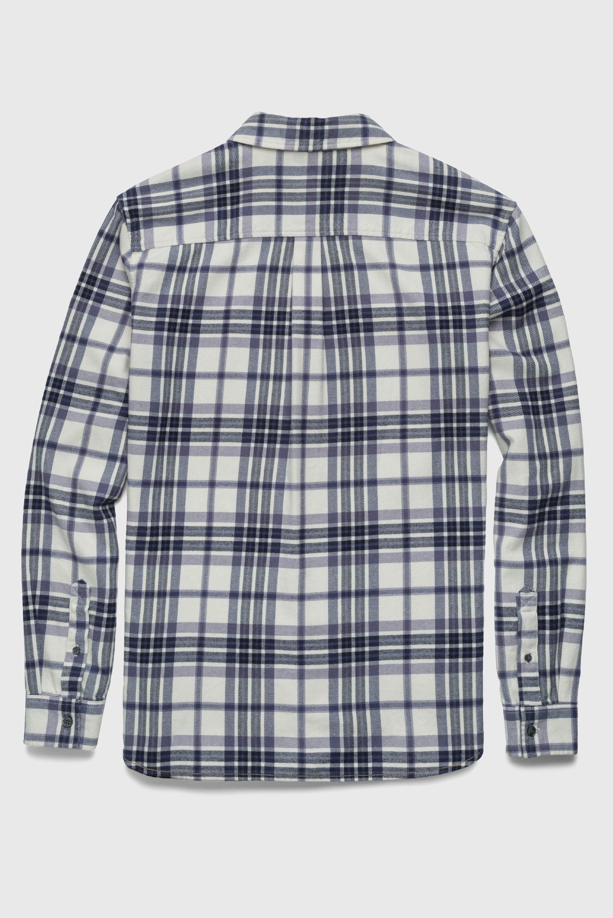 Brian Brushed Cotton Flannel Plaid Shirt