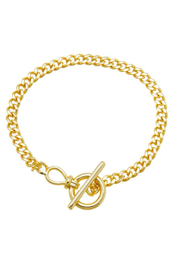 Chunky Cuban Toggle Bracelet