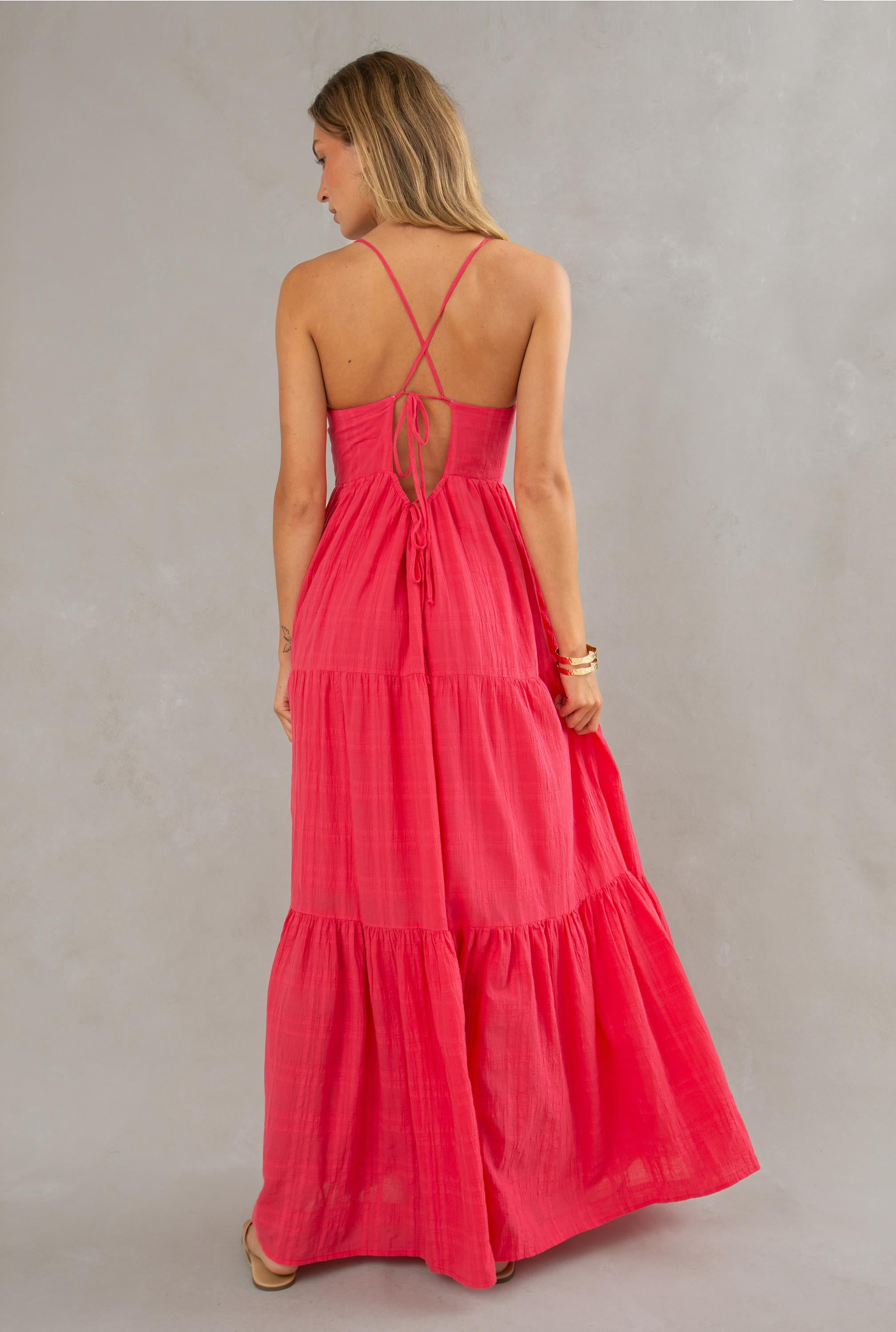 Haisley Textured Maxi Dress