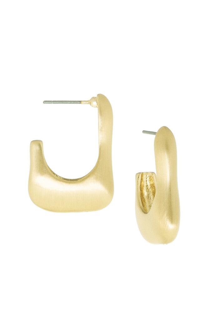 Satin Finish Rectangular Hoop