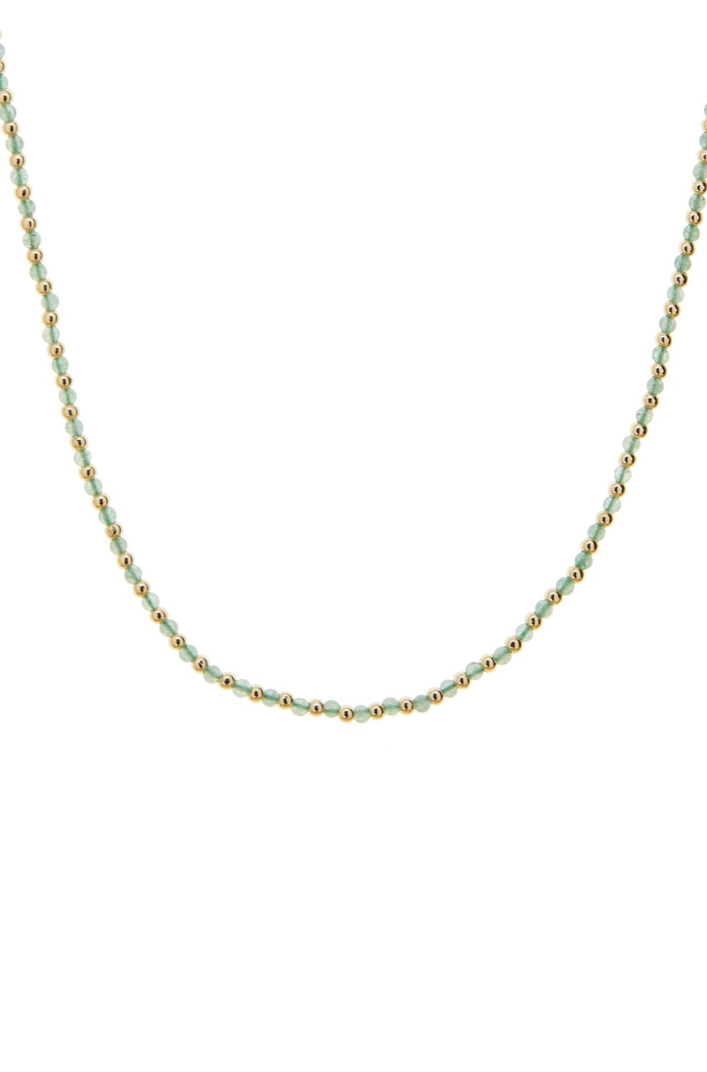 Semi Precious Beaded Necklace