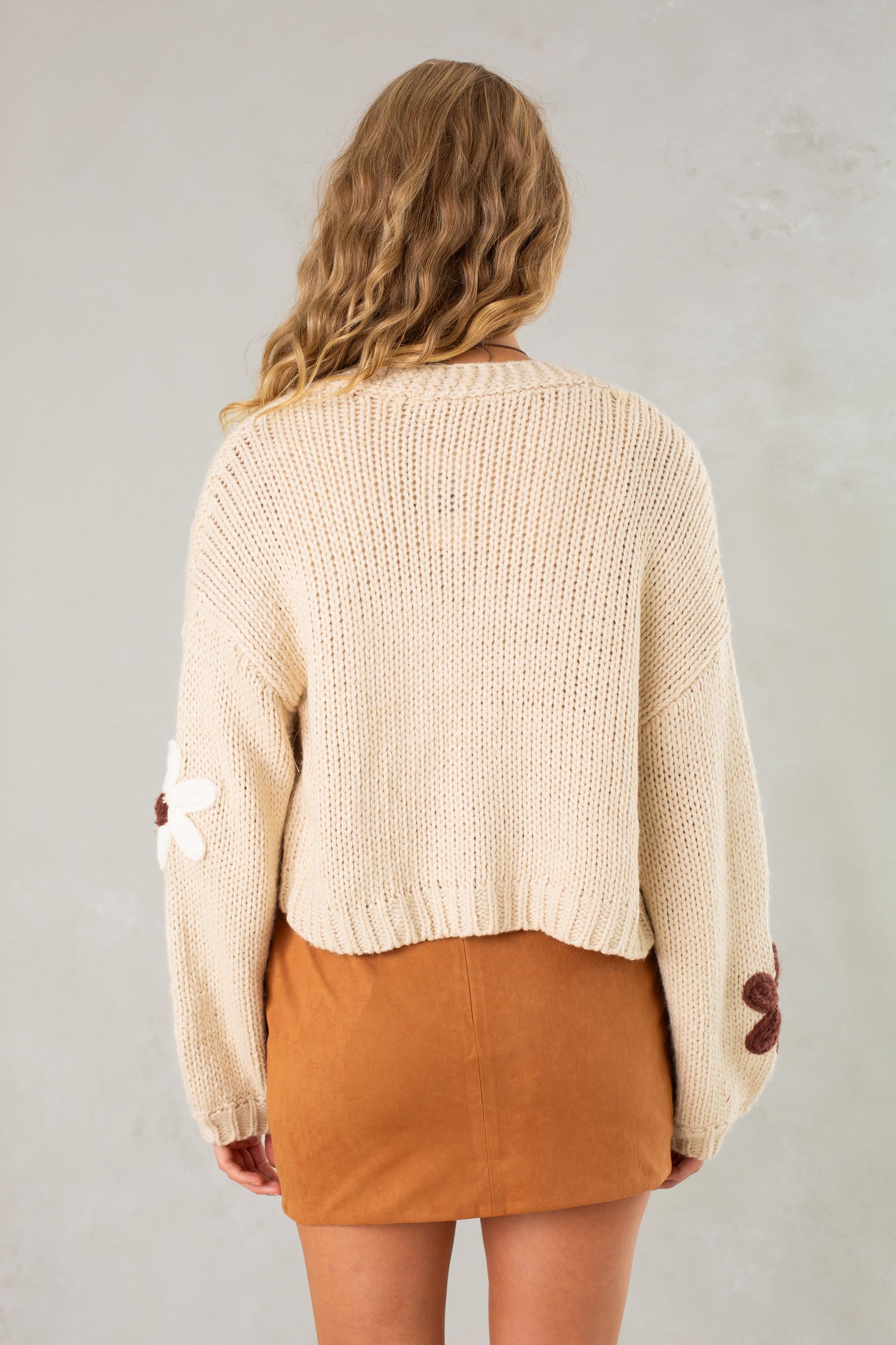 Farrah Flower Cardigan