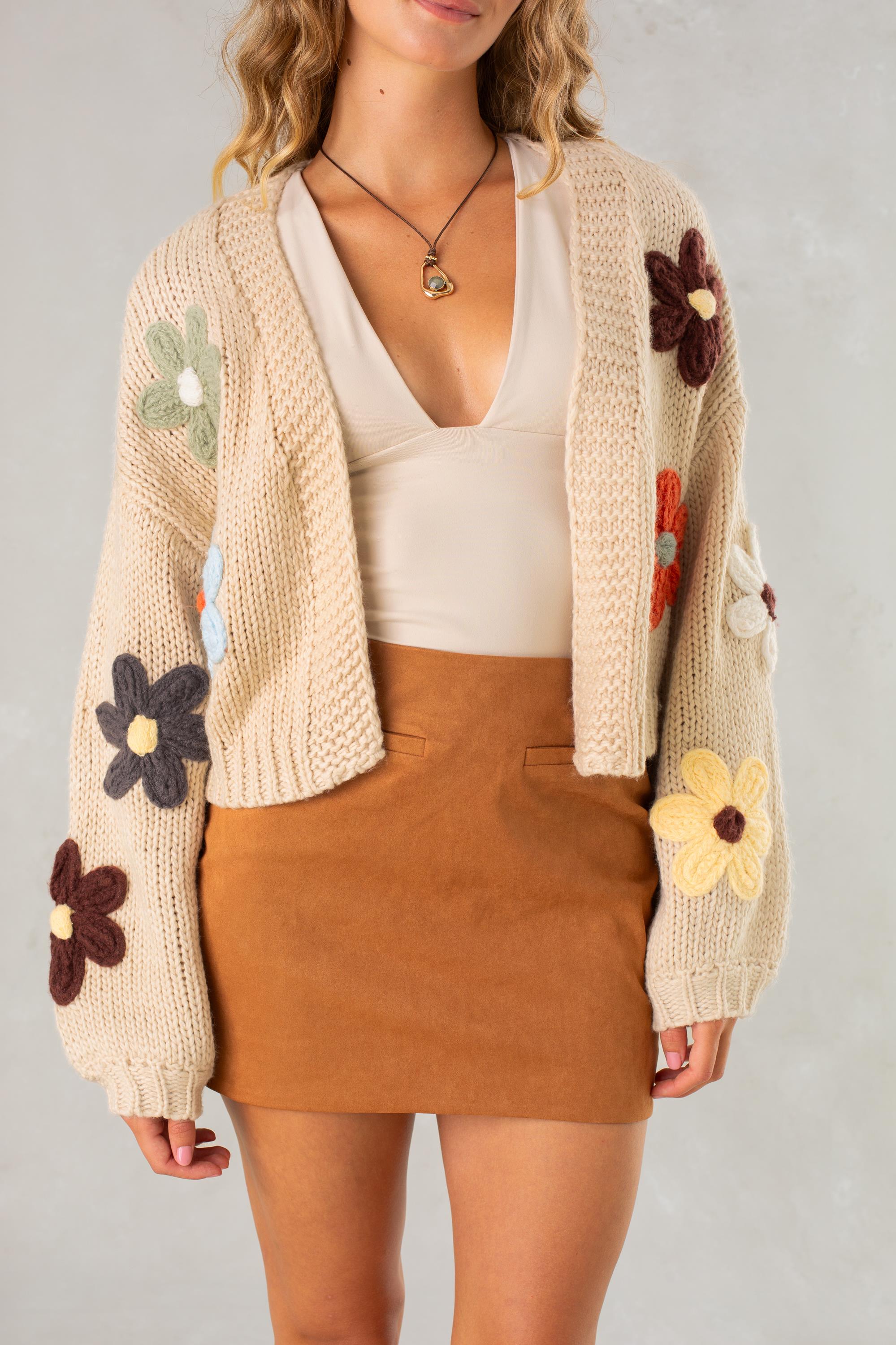 Farrah Flower Cardigan
