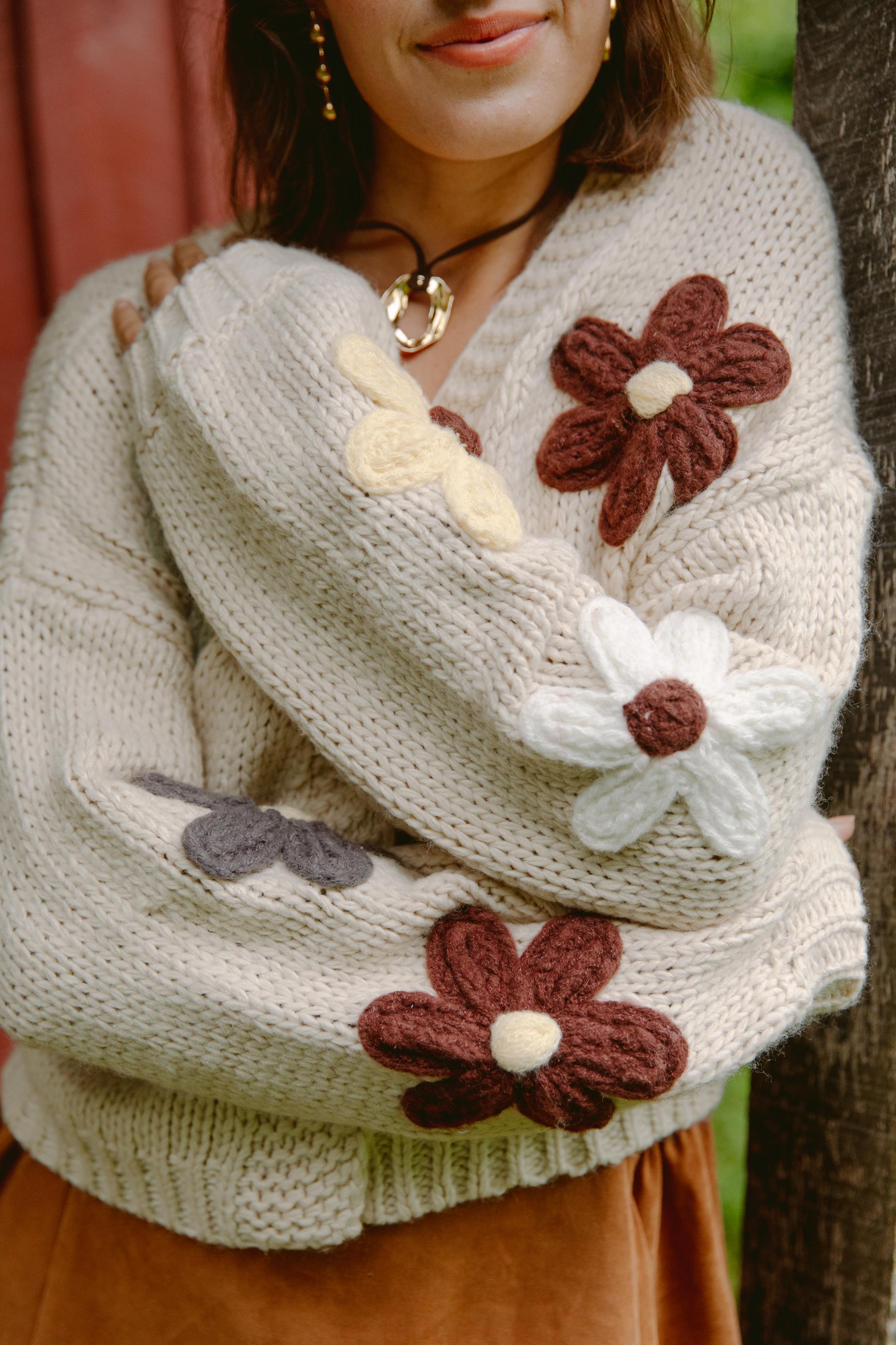 Farrah Flower Cardigan