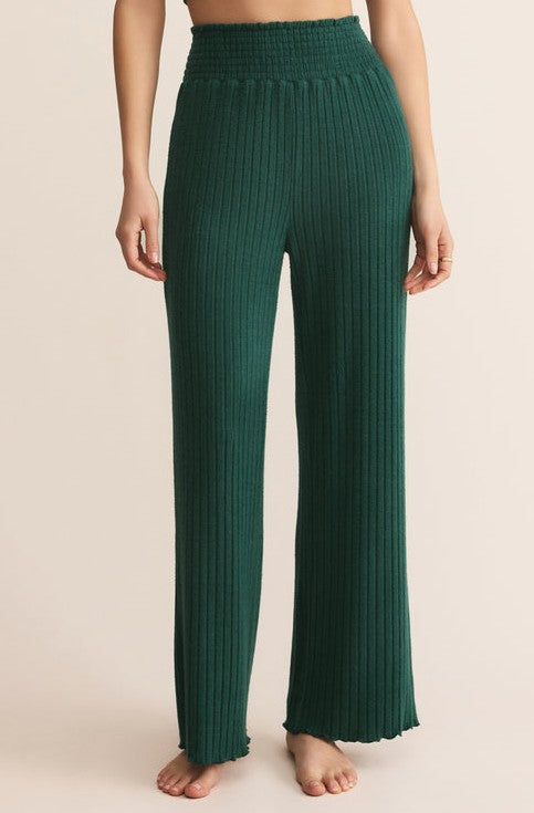 Dawn Smocked Rib Pant