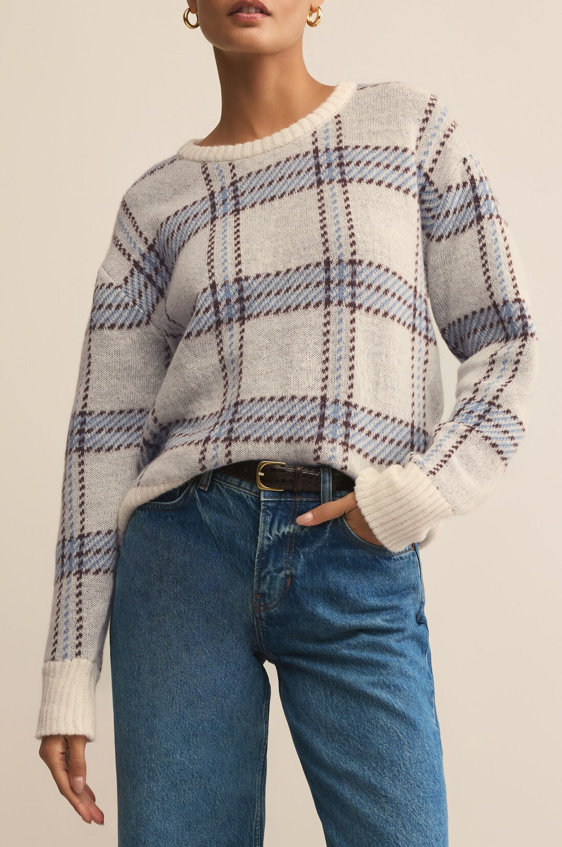 Junction Plaid Sweater