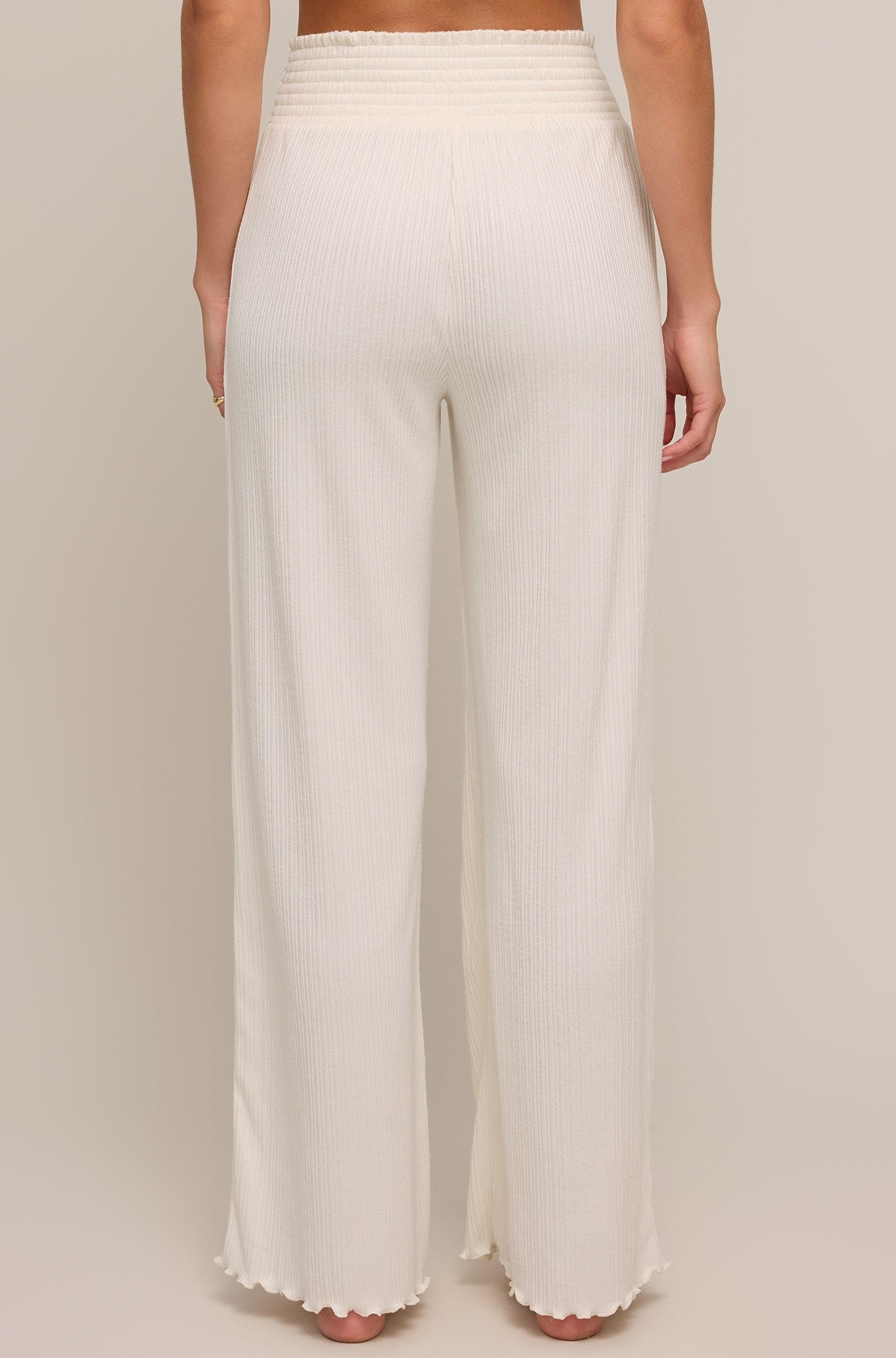 Dawn Smocked Rib Pant