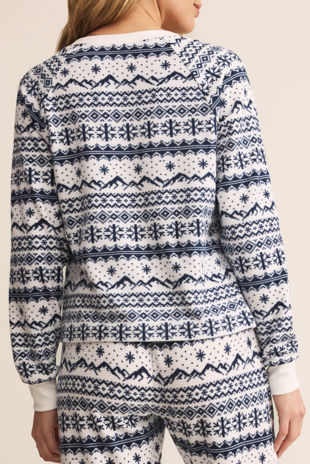 Slopes Fairisle Long Sleeve Top