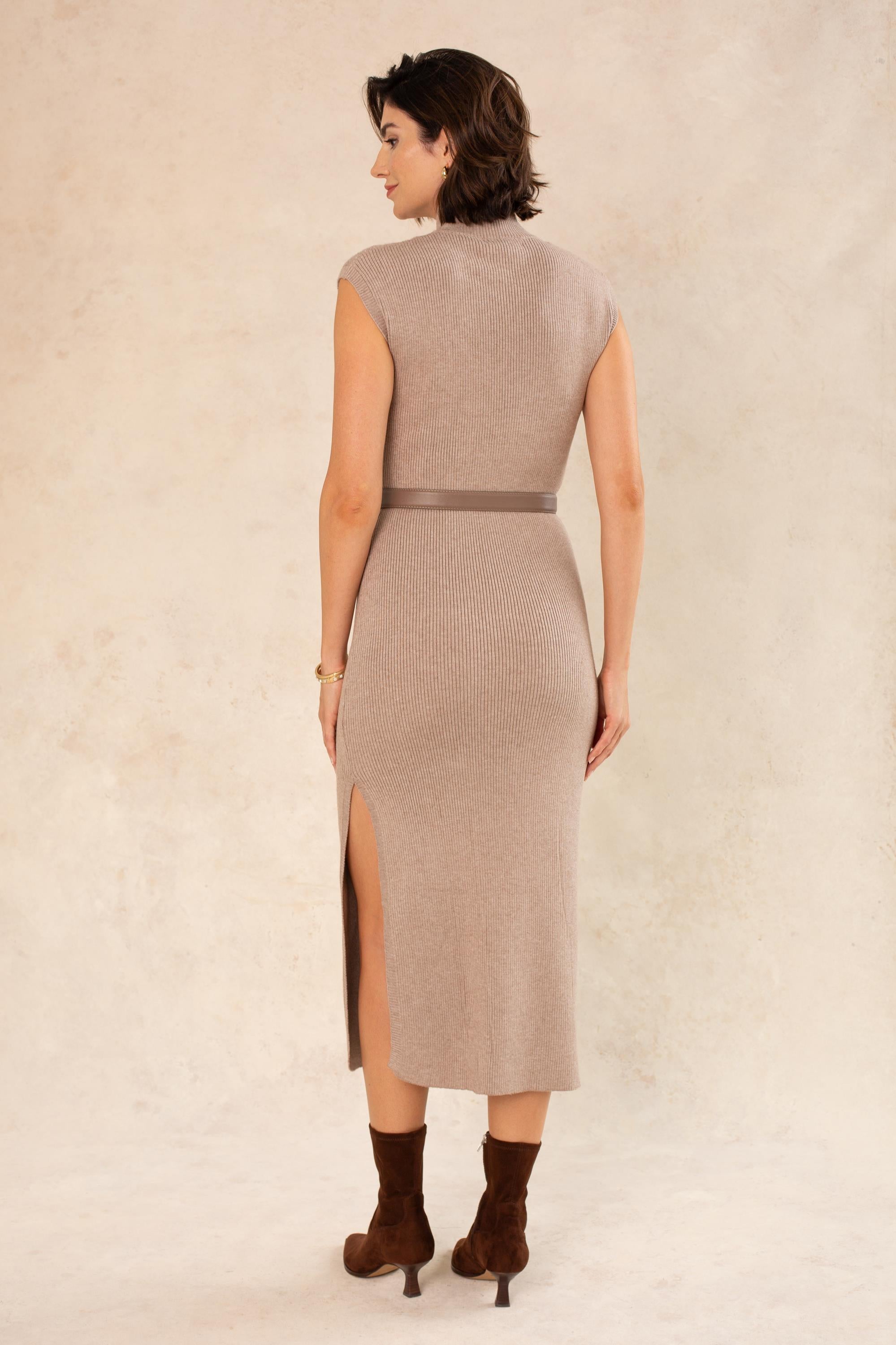 Eva Mockneck Midi Sweater Dress