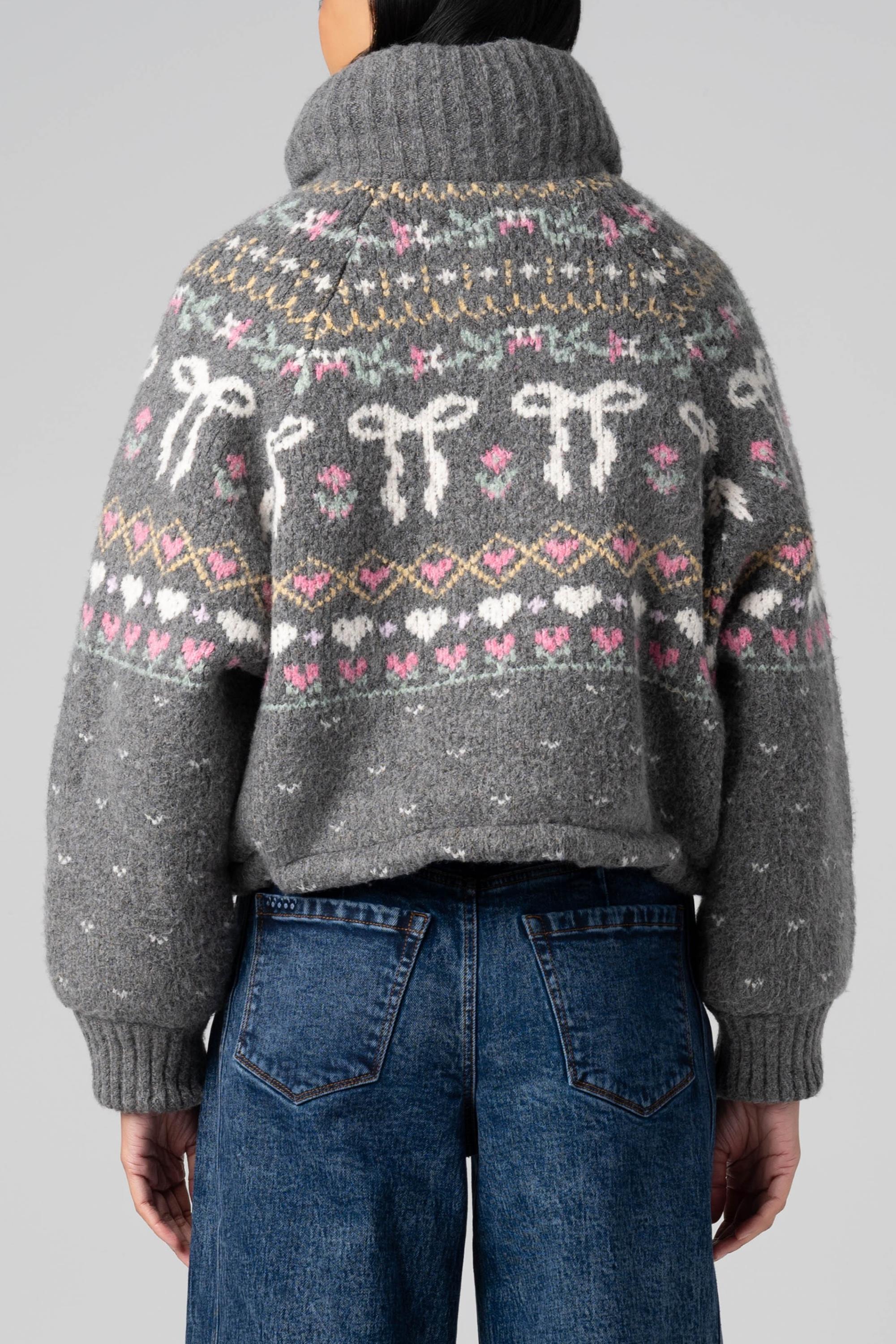 Dream Chaser Knit Bomber Jacket