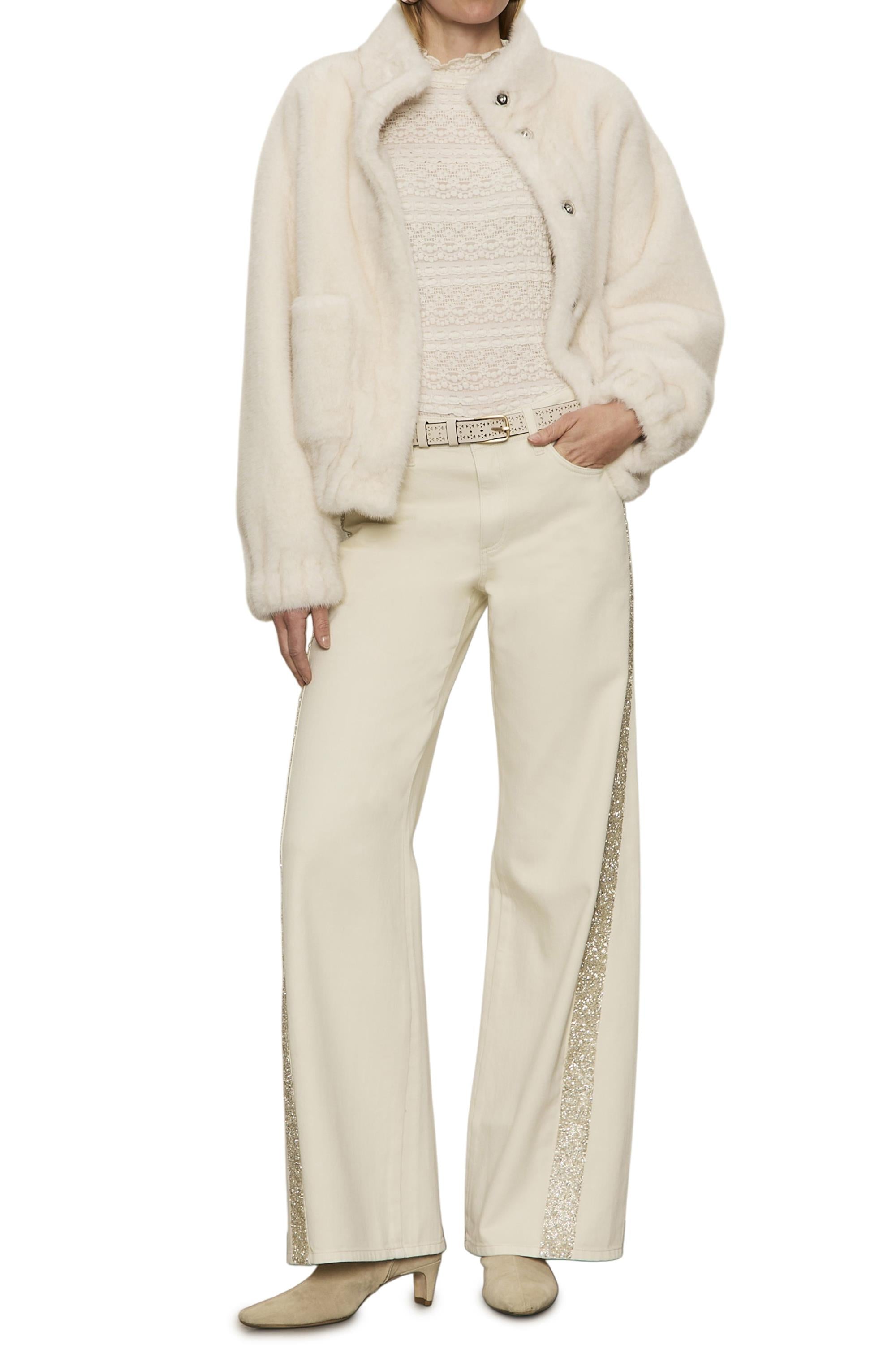 Cadence Shimmer Stripe Pant