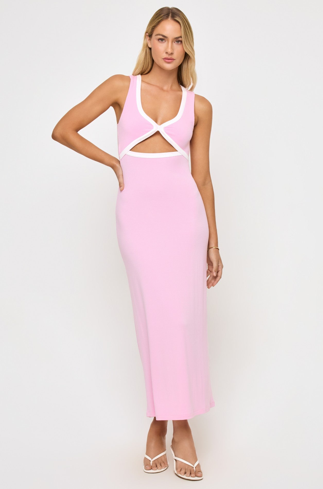 Steph Maxi Dress Black/Cream South Moon Under Steph Maxi Dress Black/Cream South Moon Under