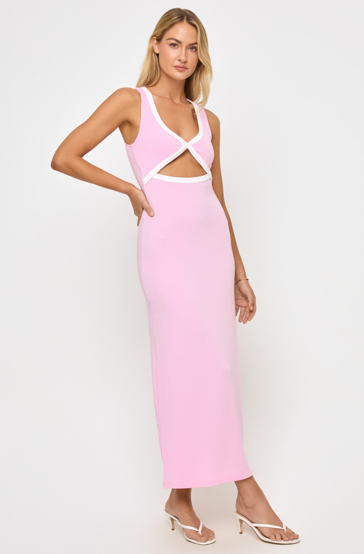 Steph Maxi Dress Black/Cream Steph Maxi Dress Black/Cream
