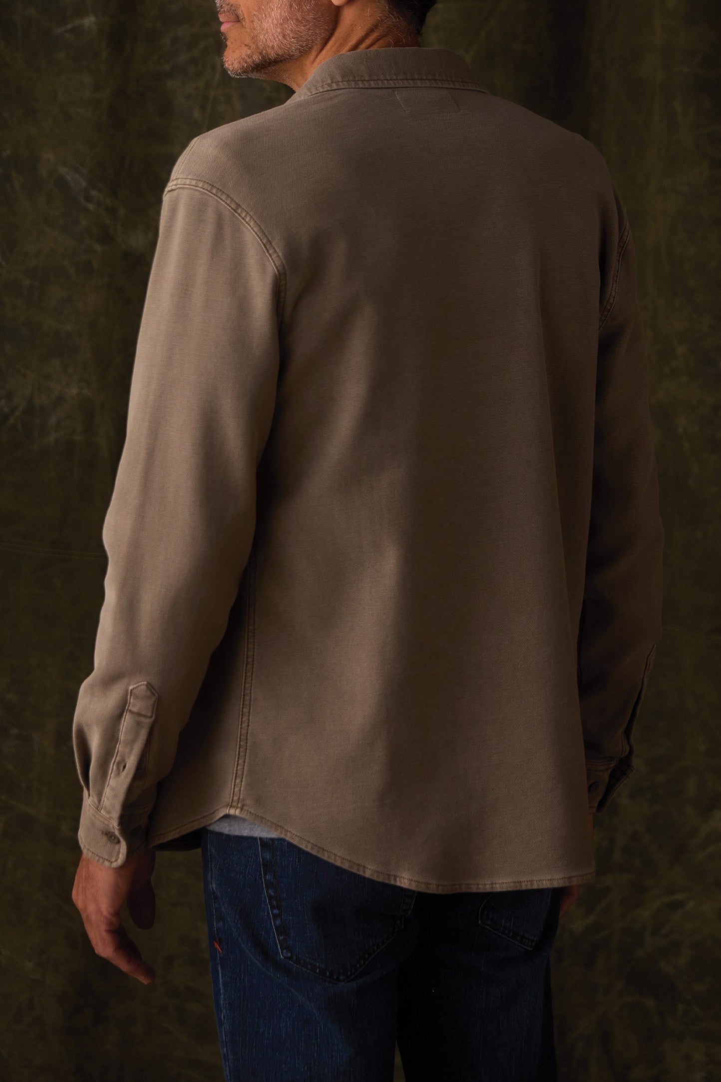 Comfort Terry Shirt Jacket