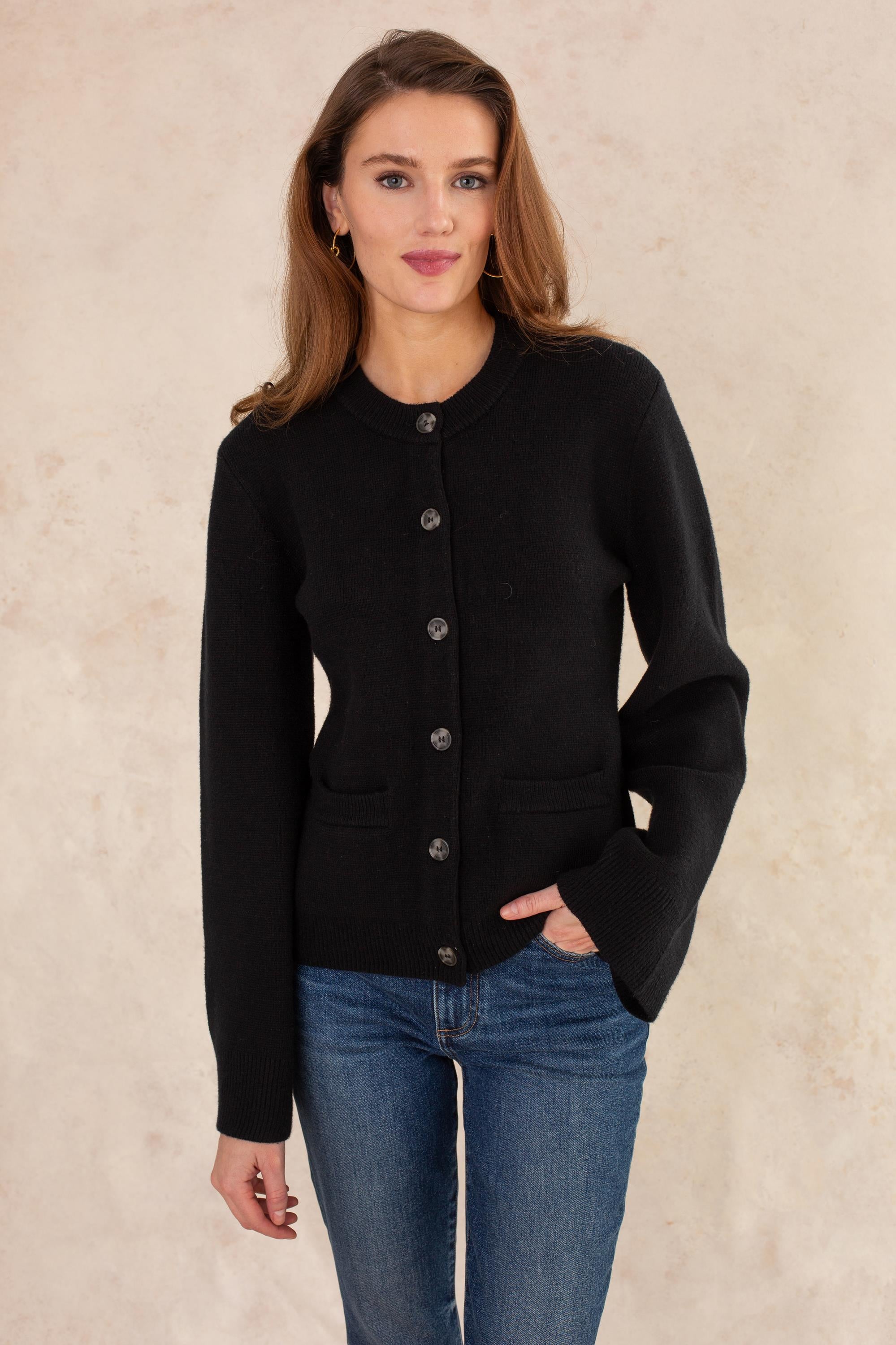 Catherine Wool Cardigan