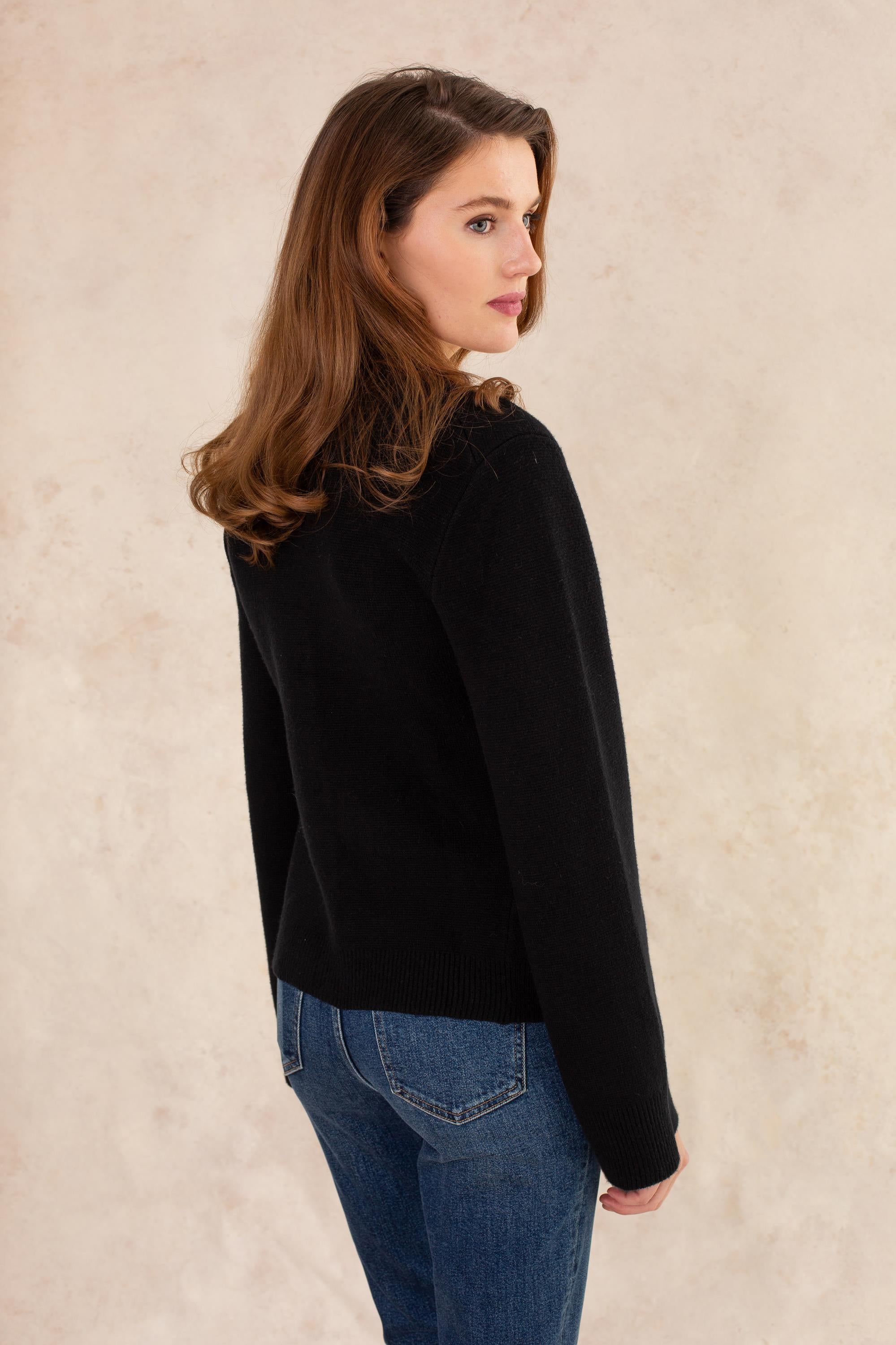 Catherine Wool Cardigan