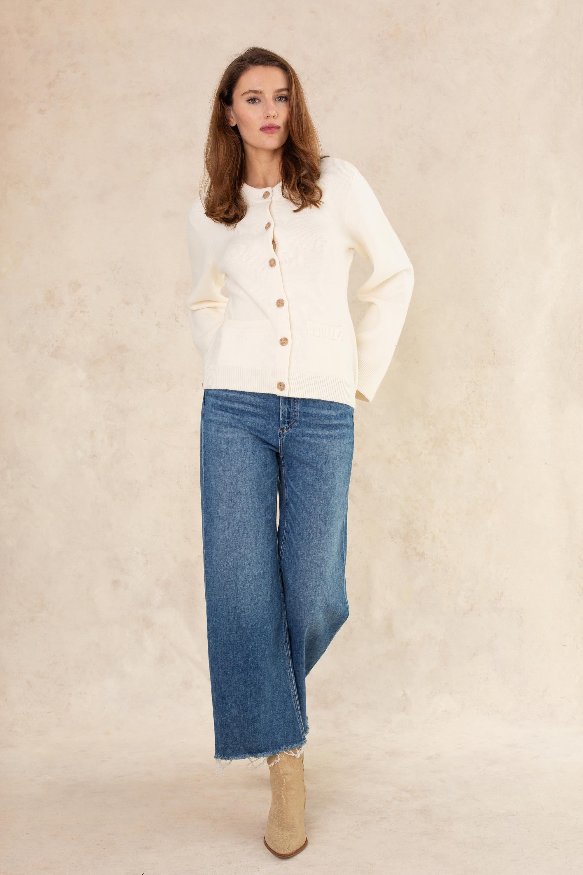 Catherine Wool Cardigan