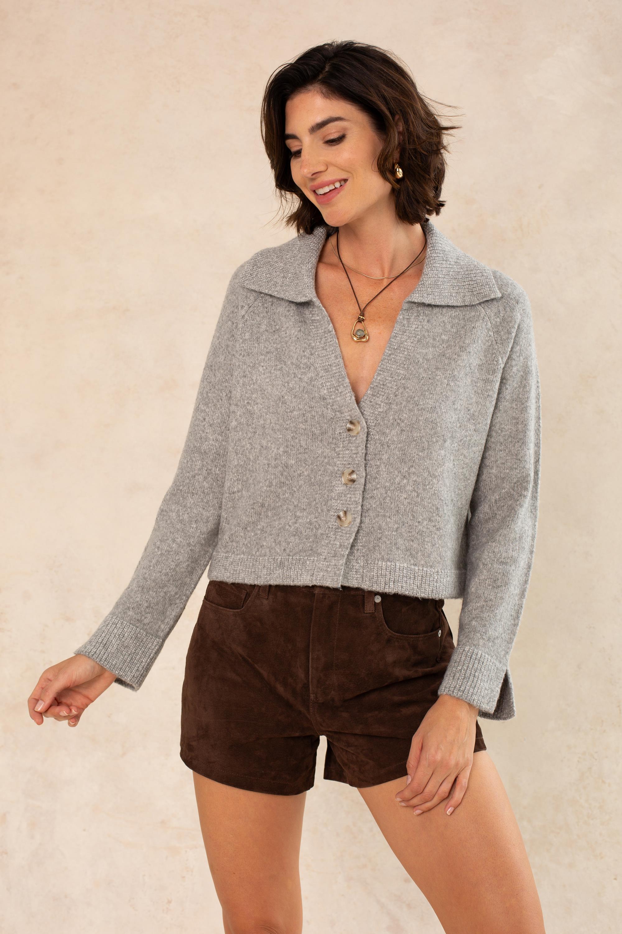 Ilia Wide Collar Cardigan