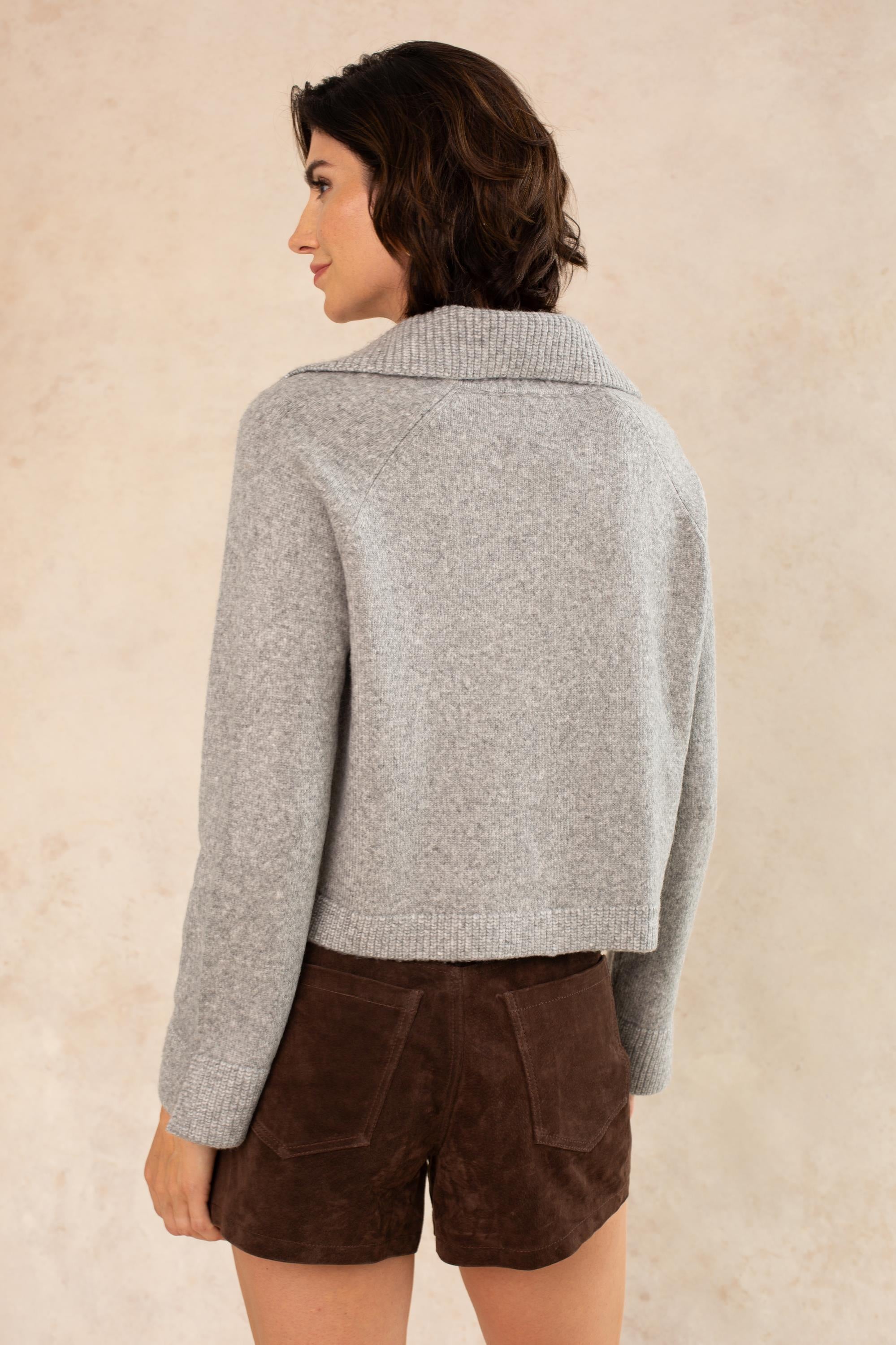 Ilia Wide Collar Cardigan