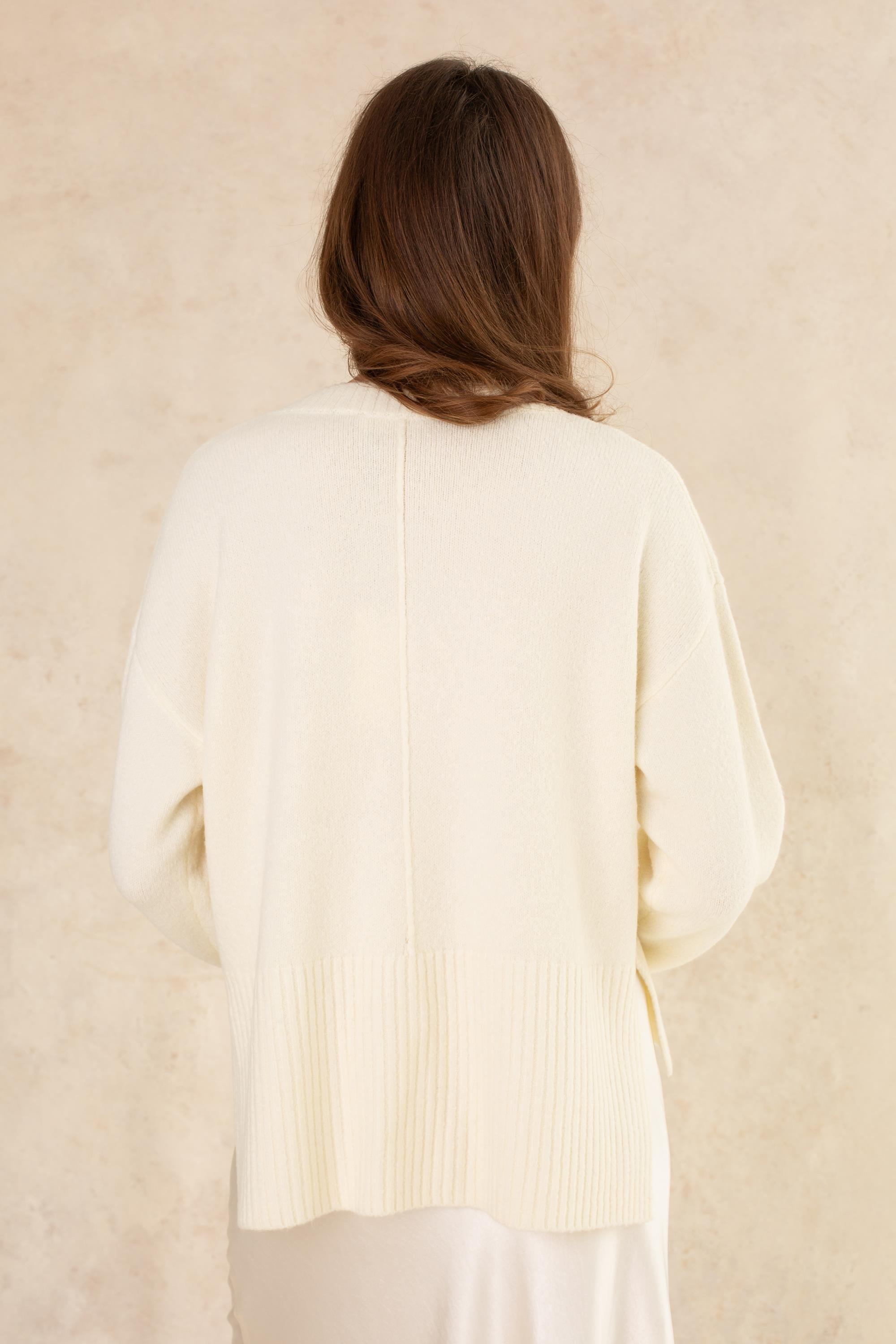 Vickie V Neck Sweater